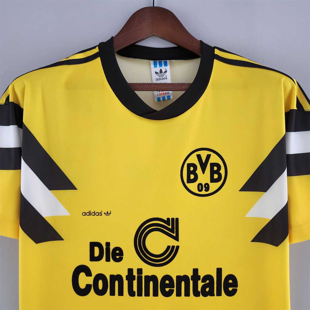 Dortmund Retro 1989 Home Shirt - UnitedFutballJersey