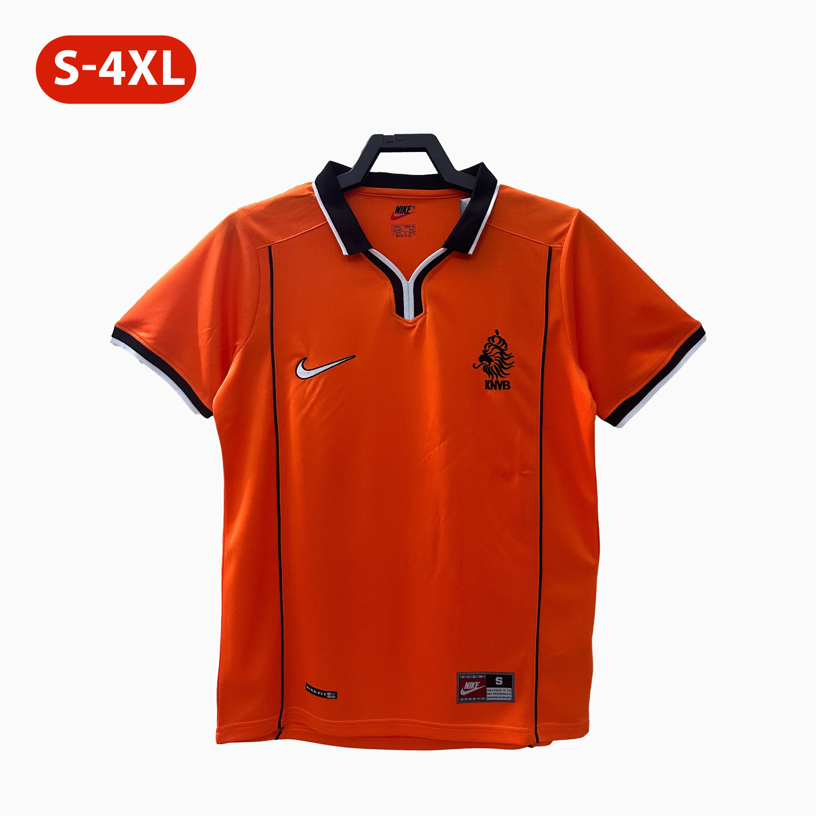Retro Netherlands 1998 Home Jersey - UnitedFutballJersey
