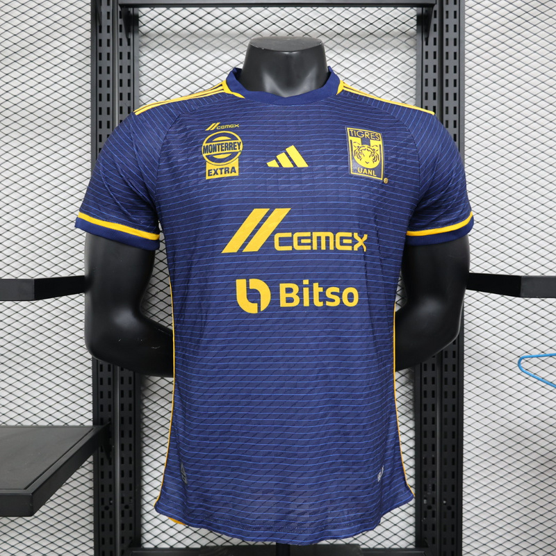 Tigres UANL 23-24 Away Stadium Jersey - Player Version - UnitedFutballJersey