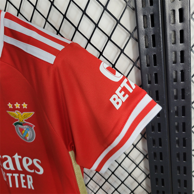Benfica 23-24 Home Kids Kit - UnitedFutballJersey