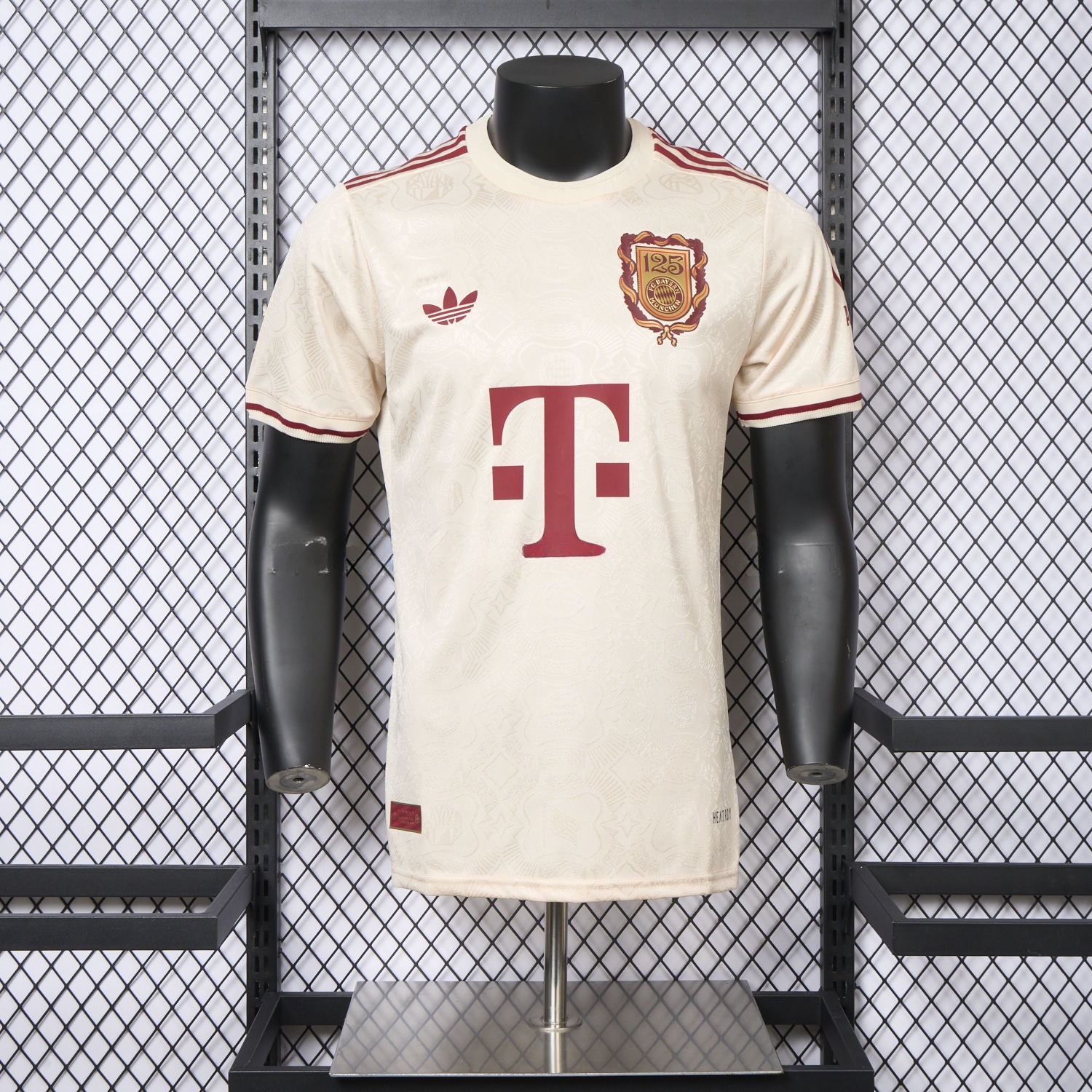 Bayern Munich 2025 Apricot 125th Anniversary Jersey - Player Version - UnitedFutballJersey
