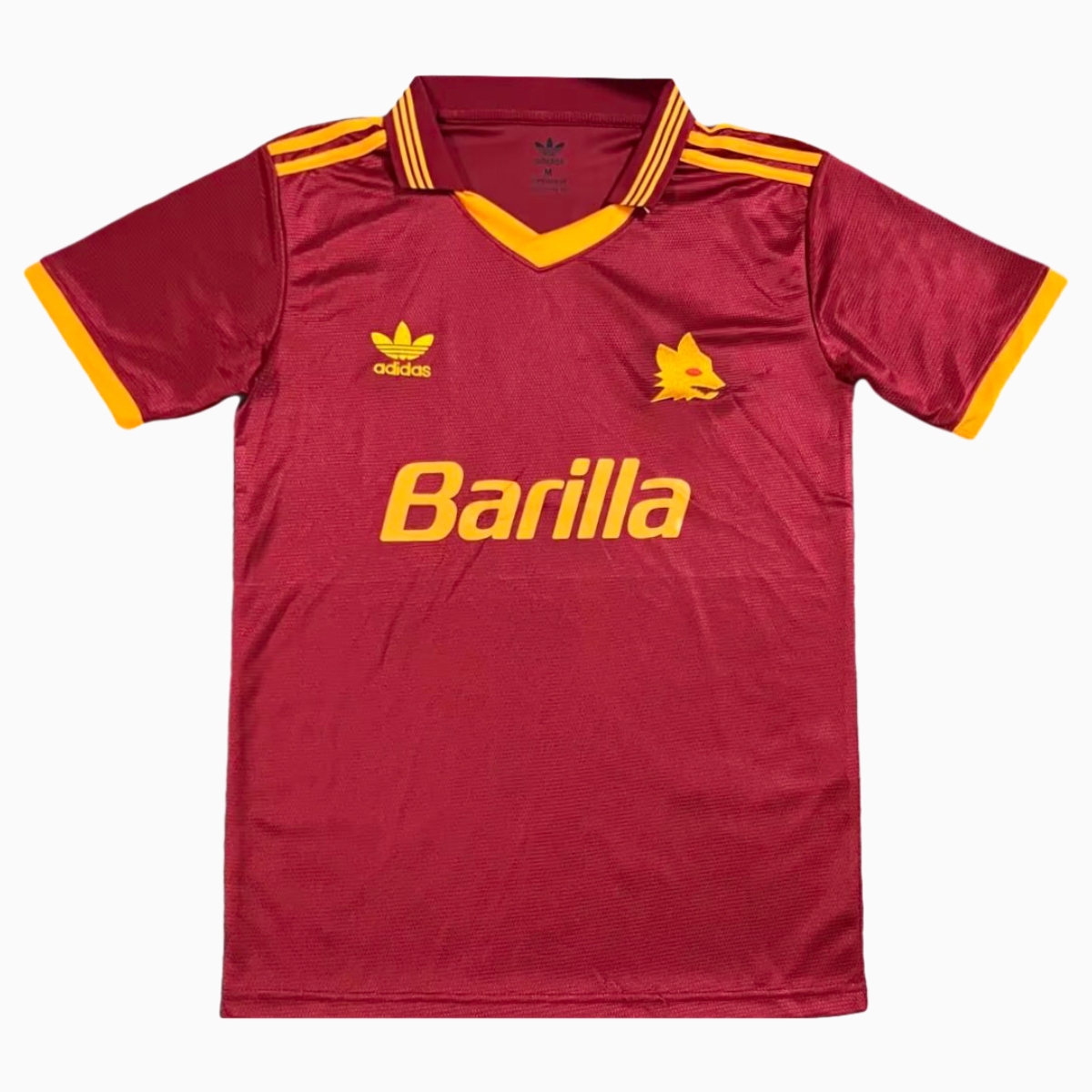 Retro AS Roma 1992-94 Home Jersey - UnitedFutballJersey