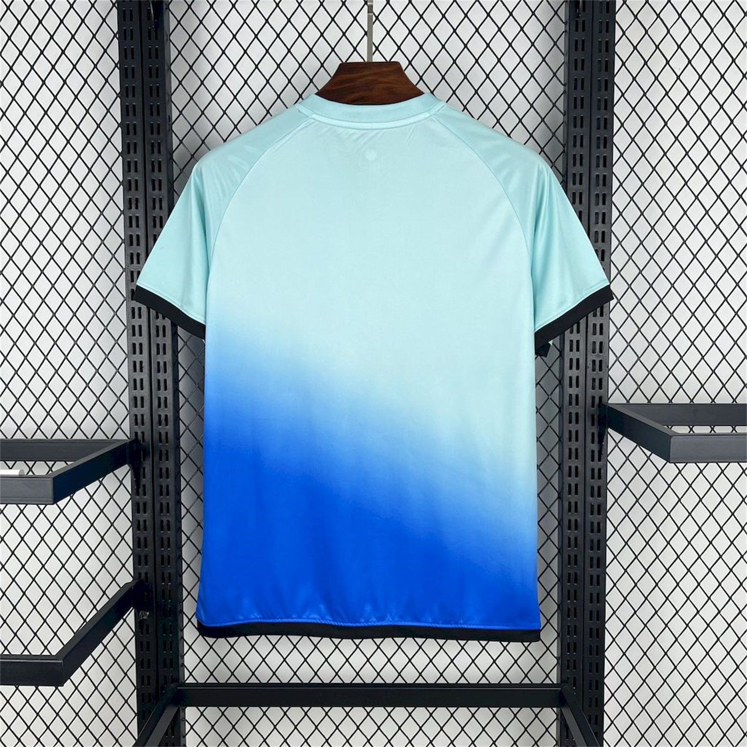 Morocco 25-26 Blue Gradient Auspicious Cloud Pattern Special Jersey - Fans Version - UnitedFutballJersey