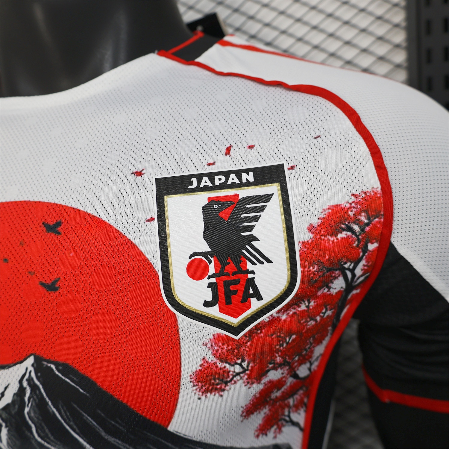 Japan 25-26 Red Maple Mount Fuji Special Edition Jersey - Player Version - UnitedFutballJersey