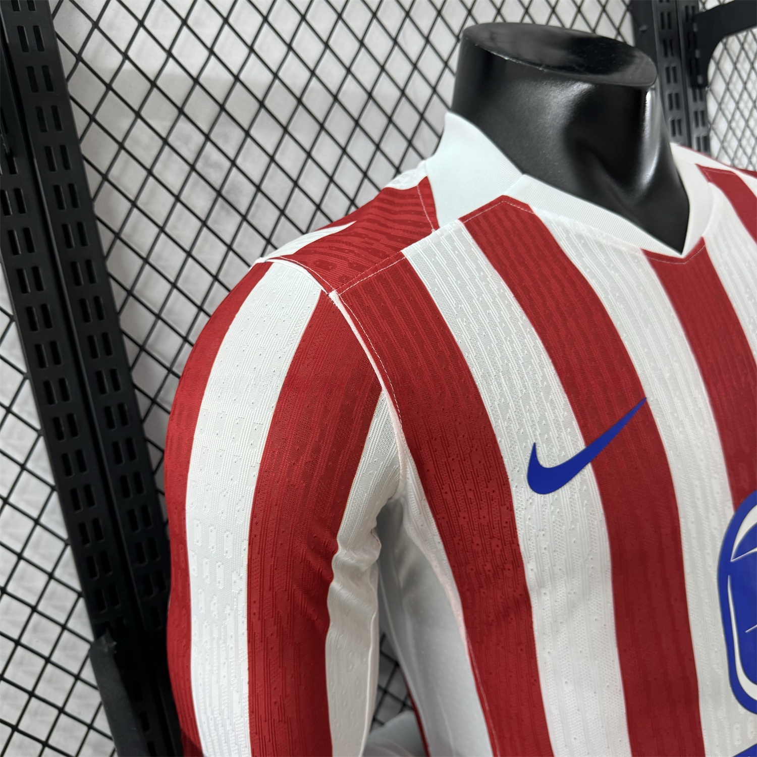 Atletico Madrid 25-26 Home Long Sleeves Jersey - Player Version - UnitedFutballJersey