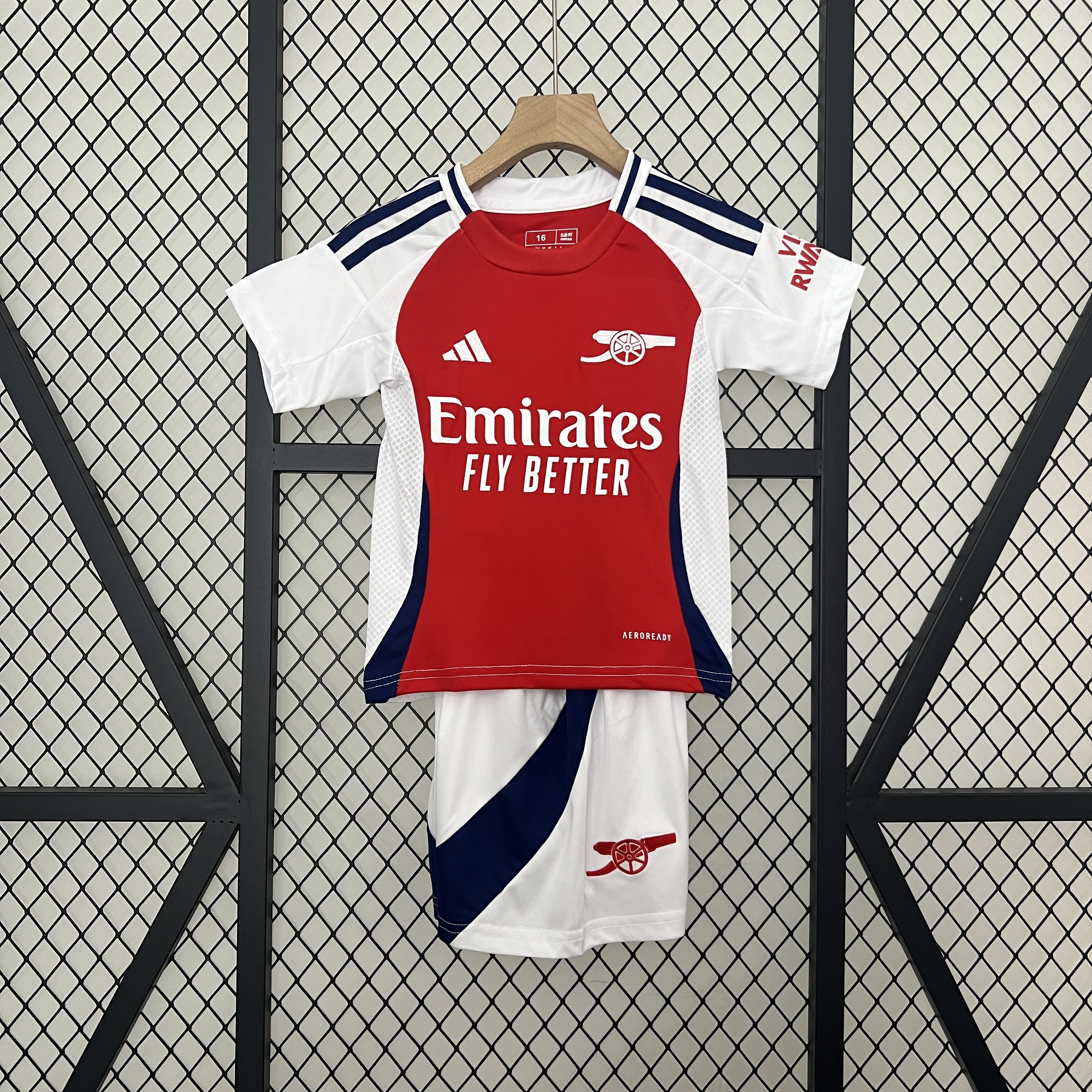 Arsenal 24-25 Home Stadium Kids Kit - UnitedFutballJersey
