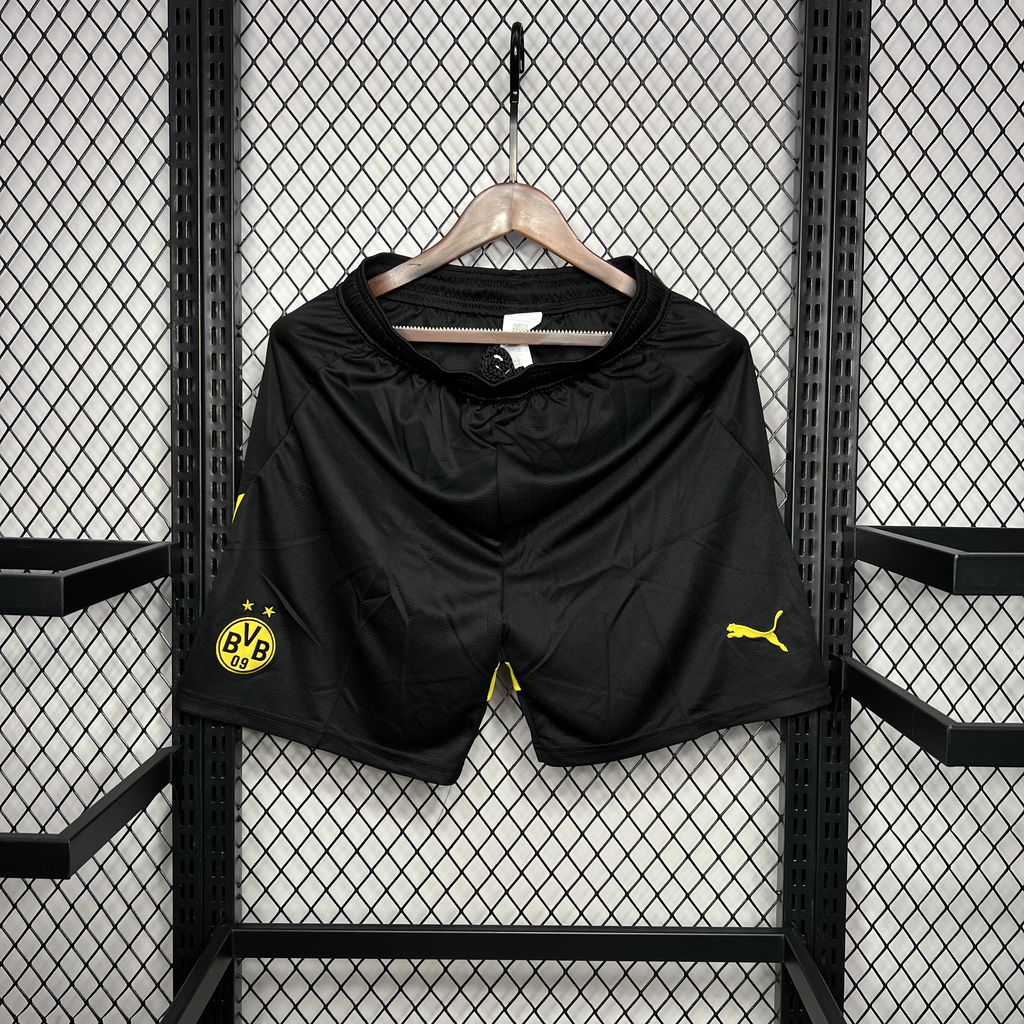 Dortmund 24-25 Home Shorts - Fans Version - UnitedFutballJersey
