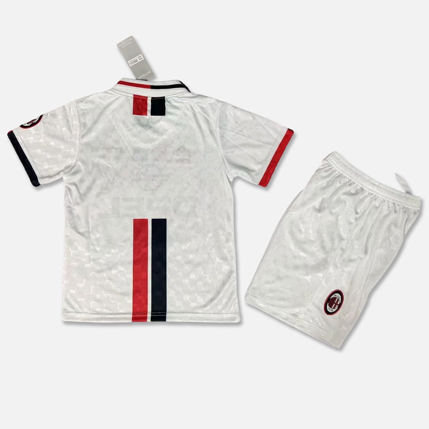 Retro AC Milan 1996-97 Away Kids Kit - UnitedFutballJersey