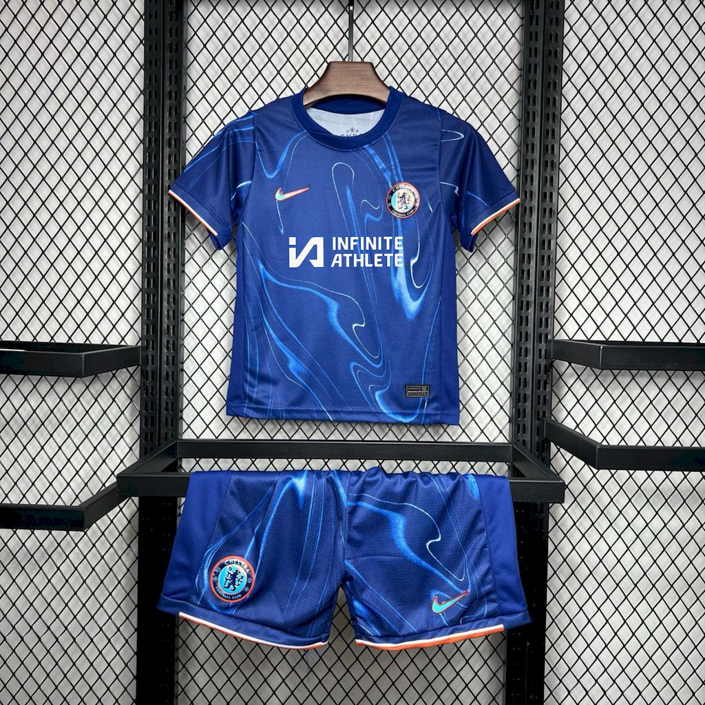 C.H.E.L.S.E.A 24-25 Home Kids Kit - UnitedFutballJersey