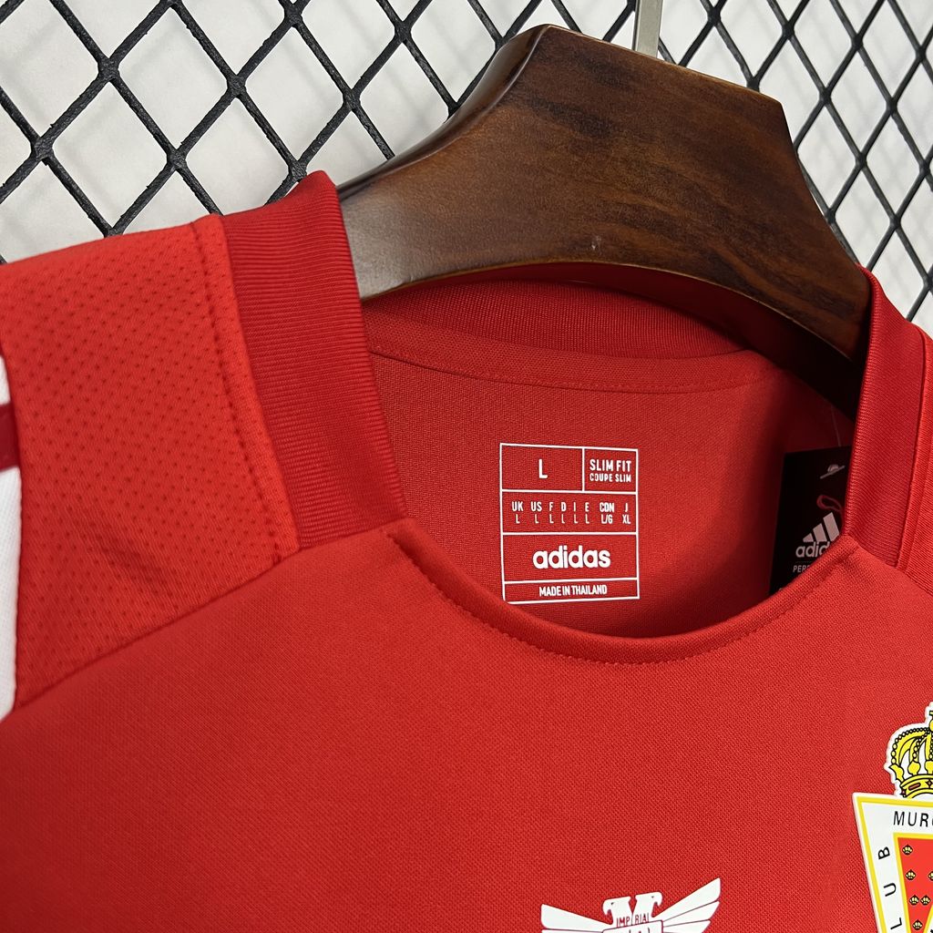 Real Murcia 24-25 Home Jersey - Fans Version - UnitedFutballJersey