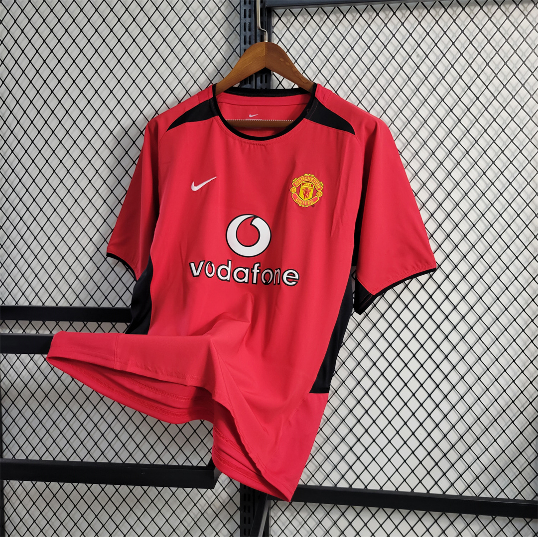 Manchester United Retro 02-04 Home Jersey - UnitedFutballJersey