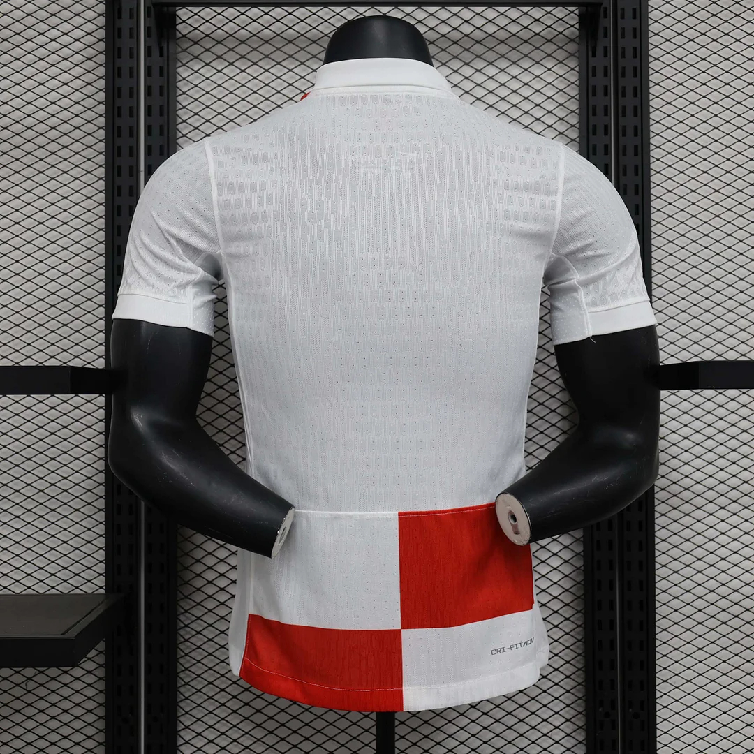 Croatia 2024 Home Stadium Jersey - Player Version - UnitedFutballJersey