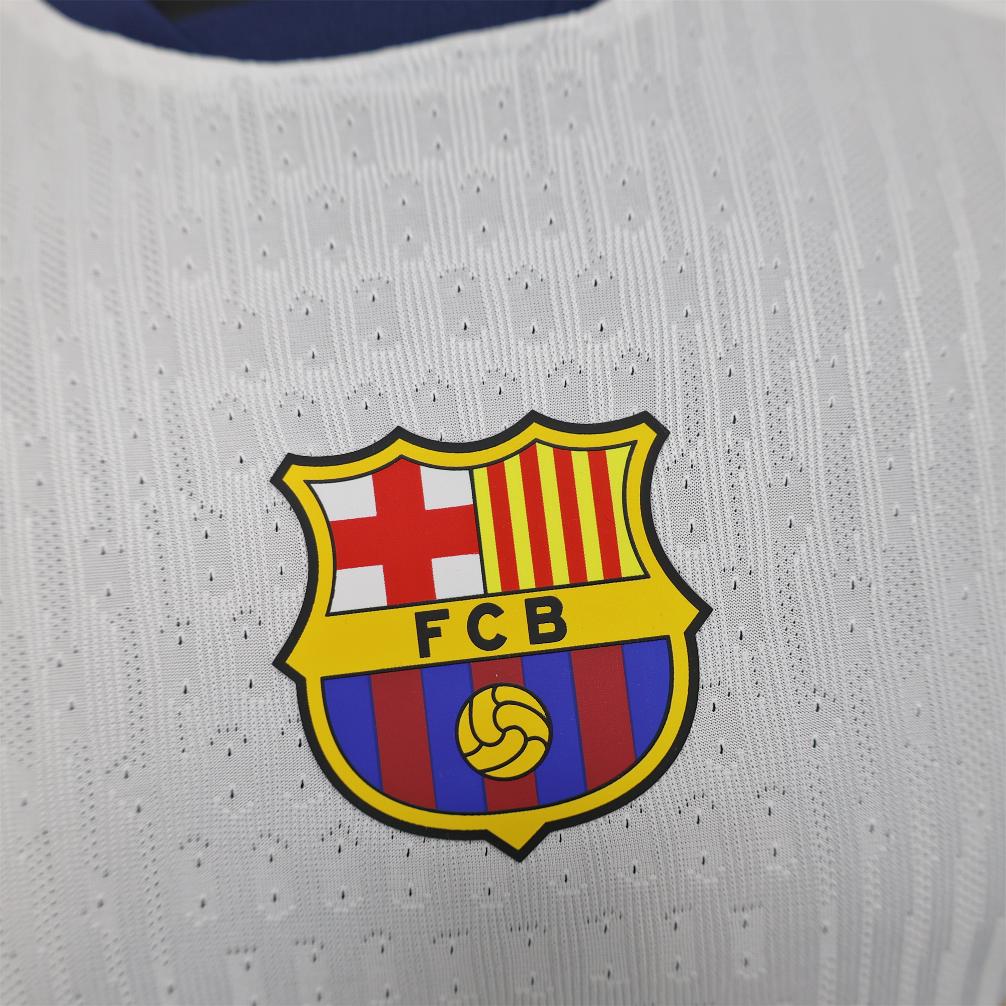 B.A.R.S.A X Coldplay 24-25 White Special Edition Jersey - Player Version - UnitedFutballJersey