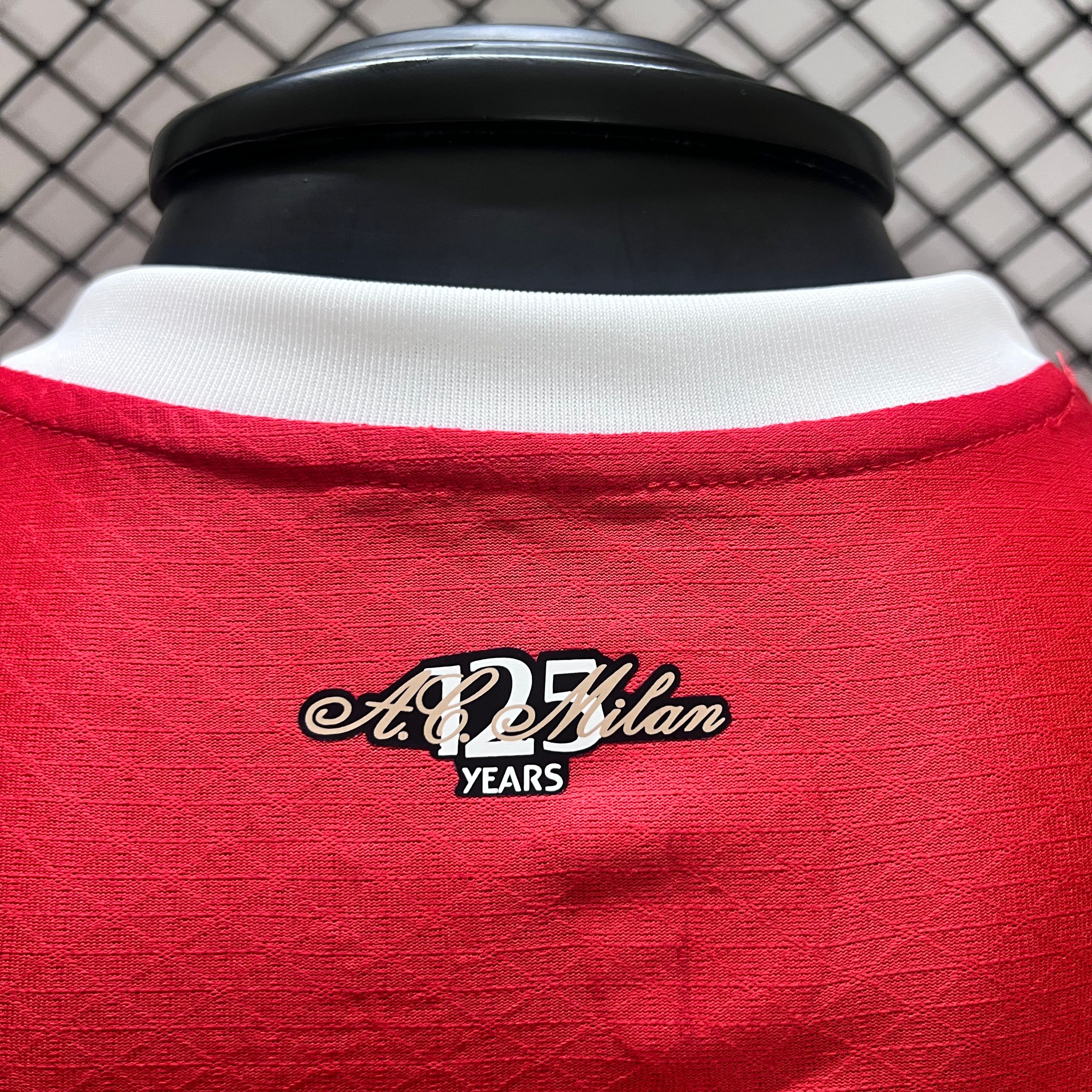 AC Milan 24-25 Home Long Sleeve Jersey - Player Version - UnitedFutballJersey