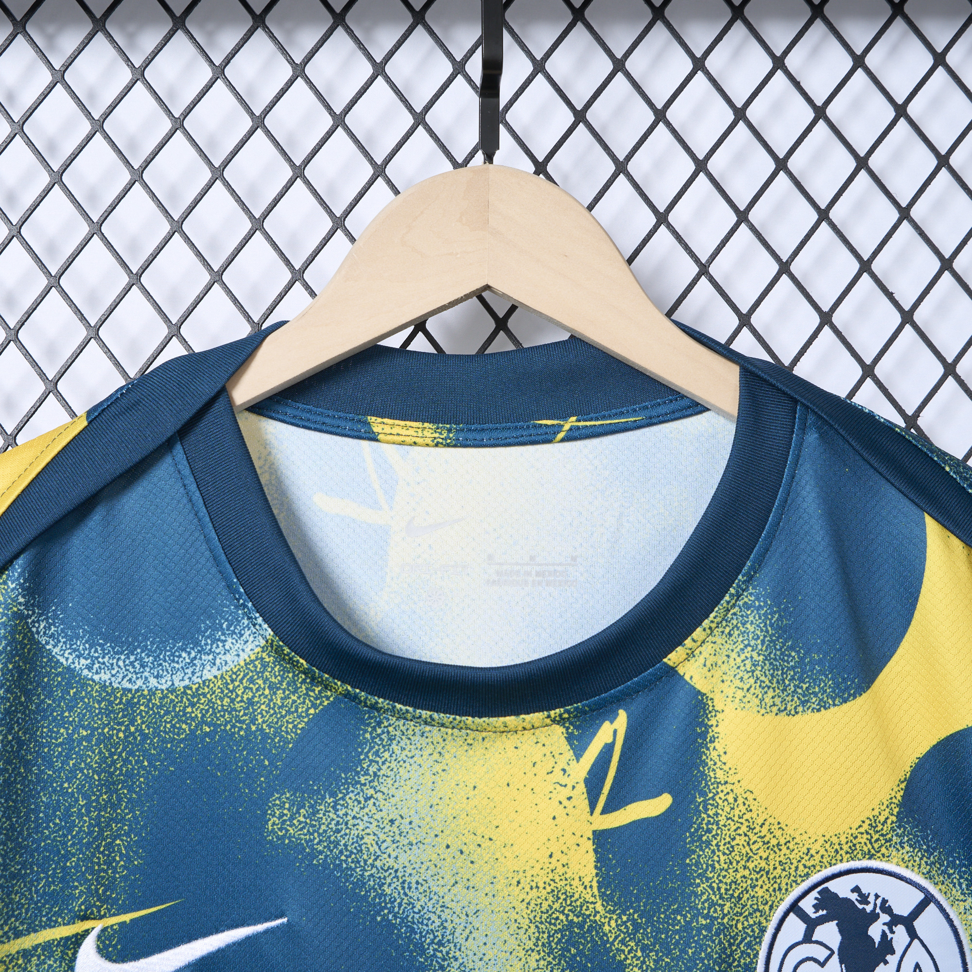 Club América 24-25 Yellow Pre-match Training Jersey - Fans Version - UnitedFutballJersey