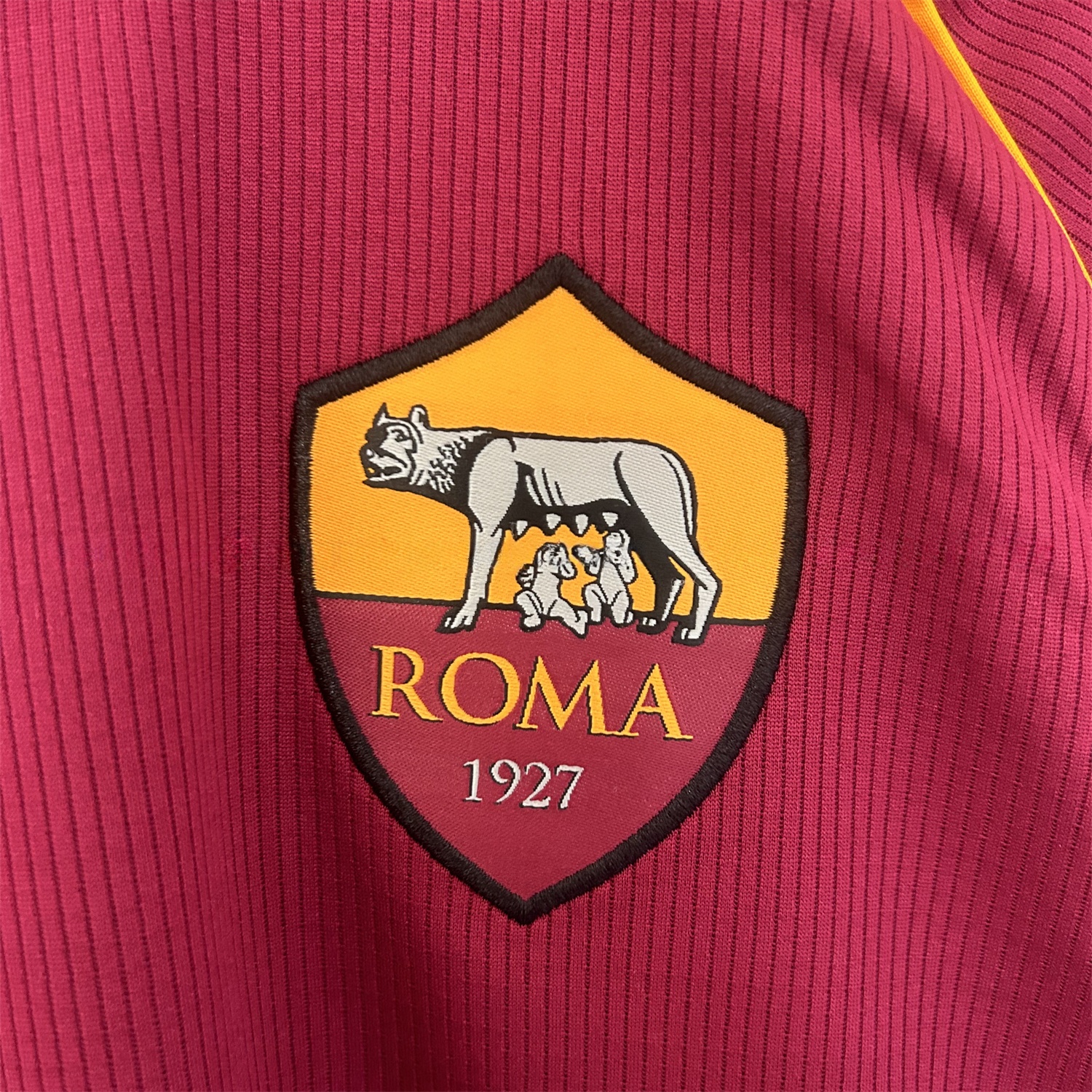 AS Roma 25-26 Home Unsponsored Jersey - Fans Version - UnitedFutballJersey