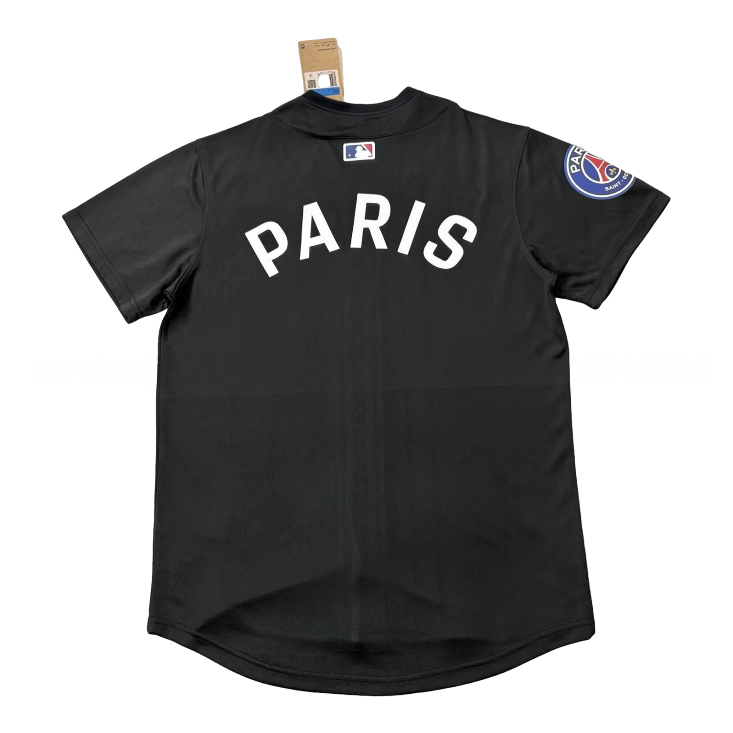 Paris Saint-Germain PSG 25-26 Black Limited Baseball Jersey - UnitedFutballJersey