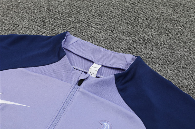 Tottenham Hotspur 23-24 Long Sleeve Training Set -Purple - UnitedFutballJersey