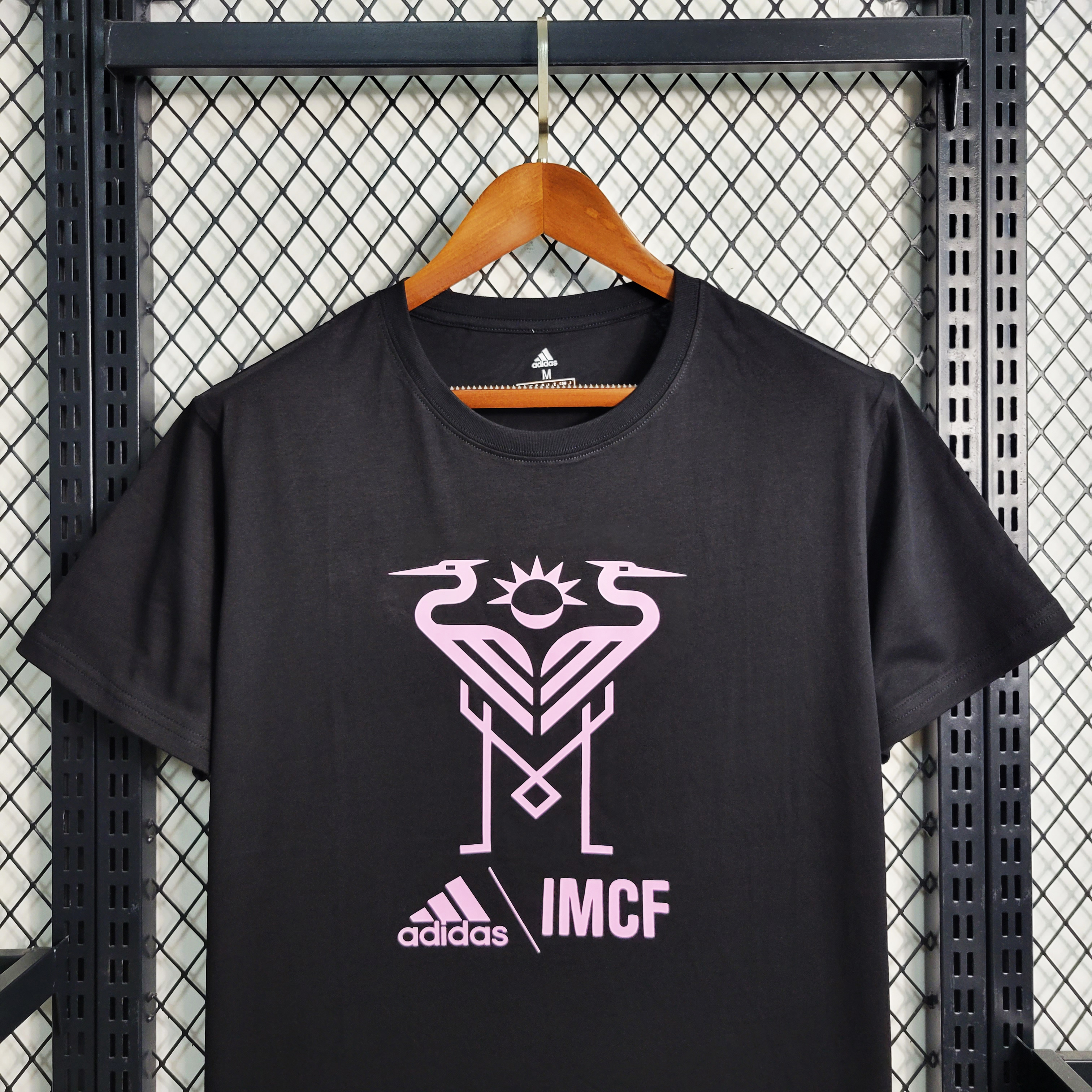 INT M.A.M 23-24 Casual Shirt Black&Pink - UnitedFutballJersey