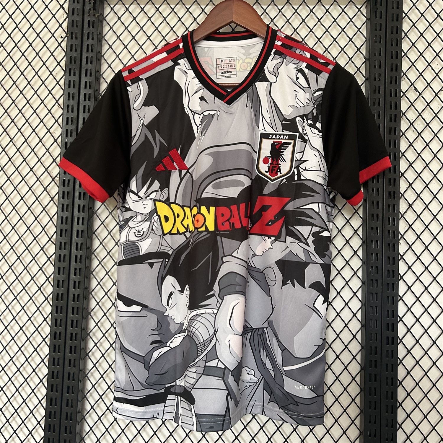 Japan 25-26 Dragon Ball Z Vegeta And Goku White Special Jersey - Fans Version - UnitedFutballJersey