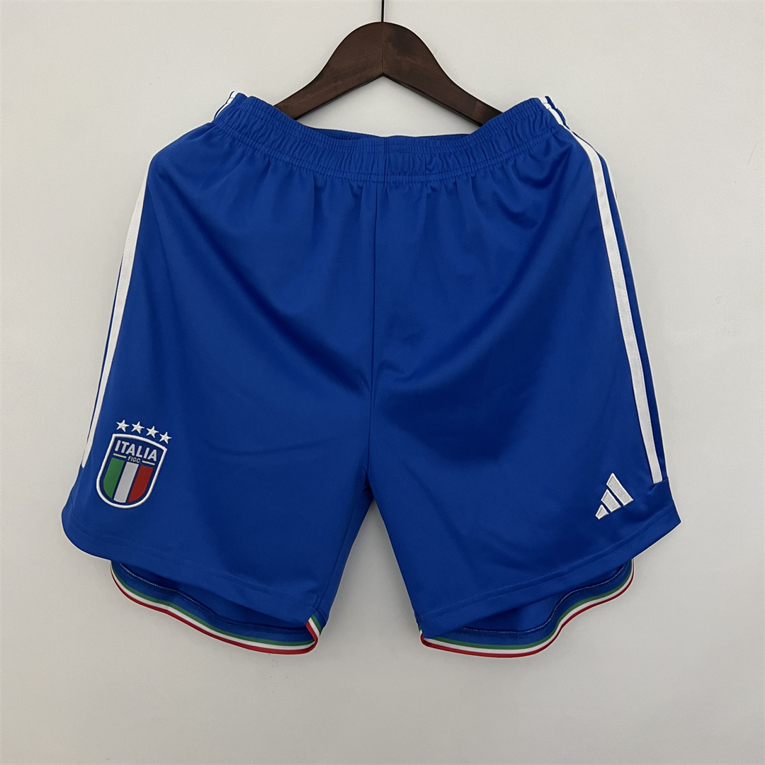 Italy 2023 Home Shorts - UnitedFutballJersey