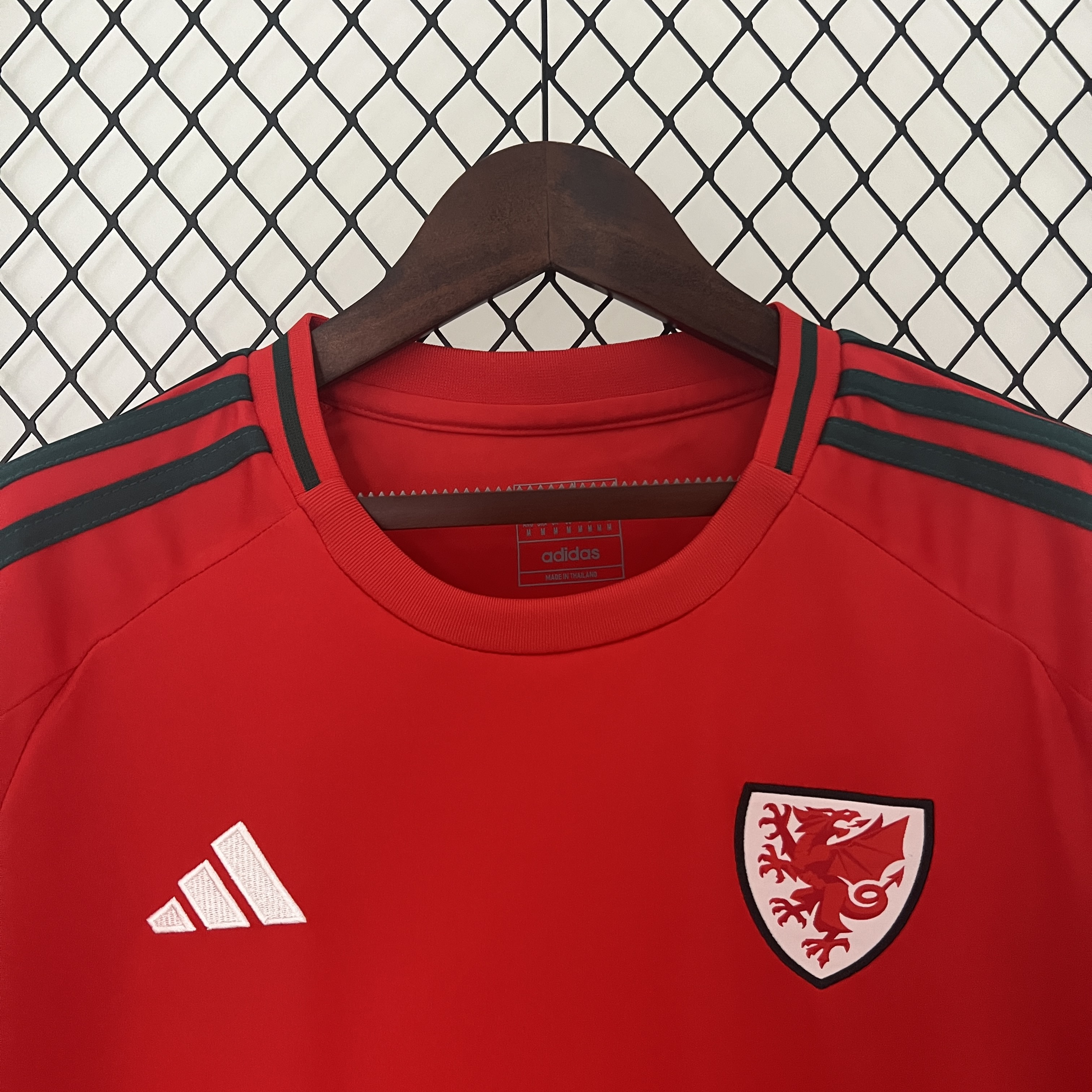 Wales 2024 Home Stadium Jersey - Fans Version - UnitedFutballJersey