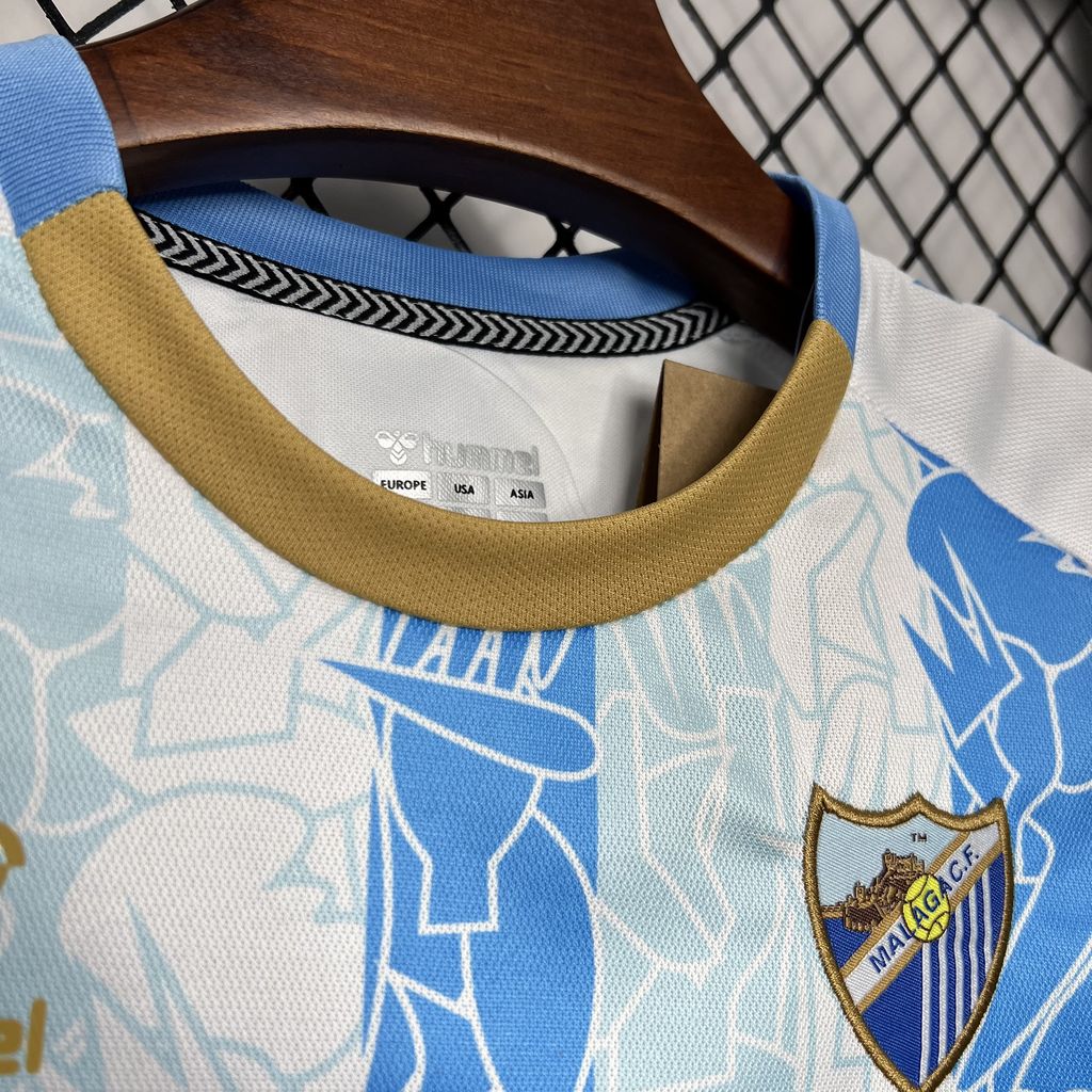 Malaga 24-25 Home Kids Kit - UnitedFutballJersey