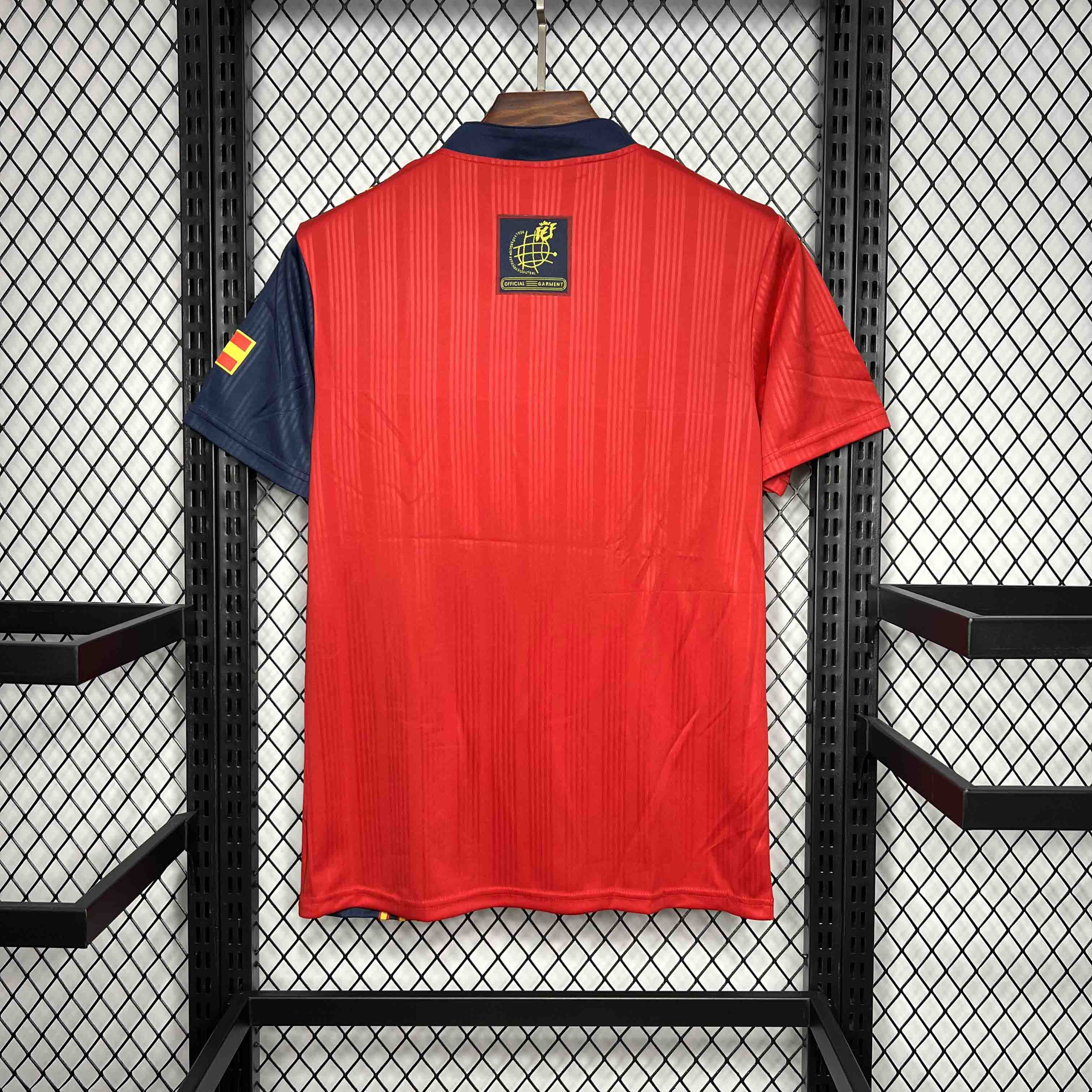 Retro Spain 1996 Home Jersey - UnitedFutballJersey