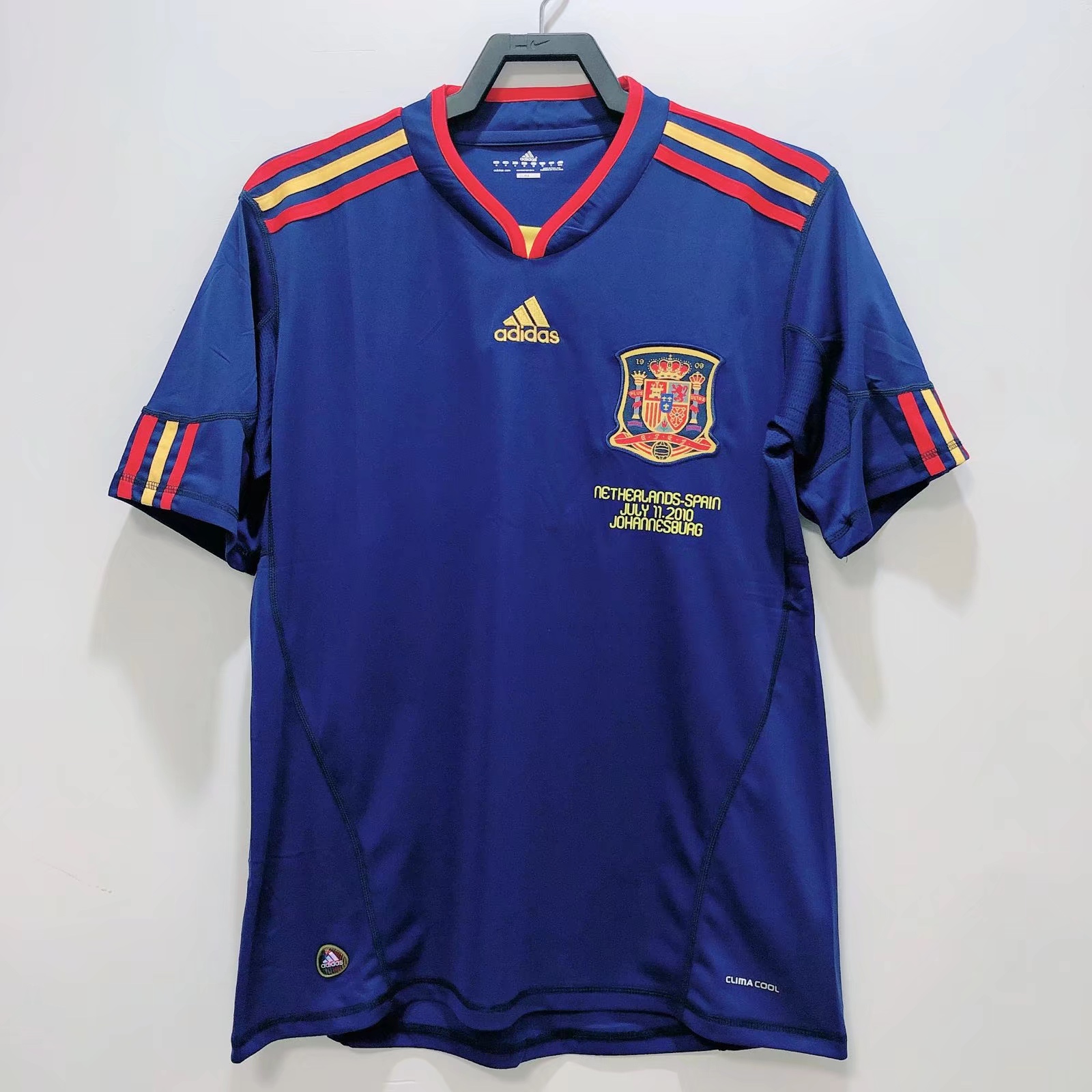 Retro Spain 2010 Away Stadium Jersey - UnitedFutballJersey