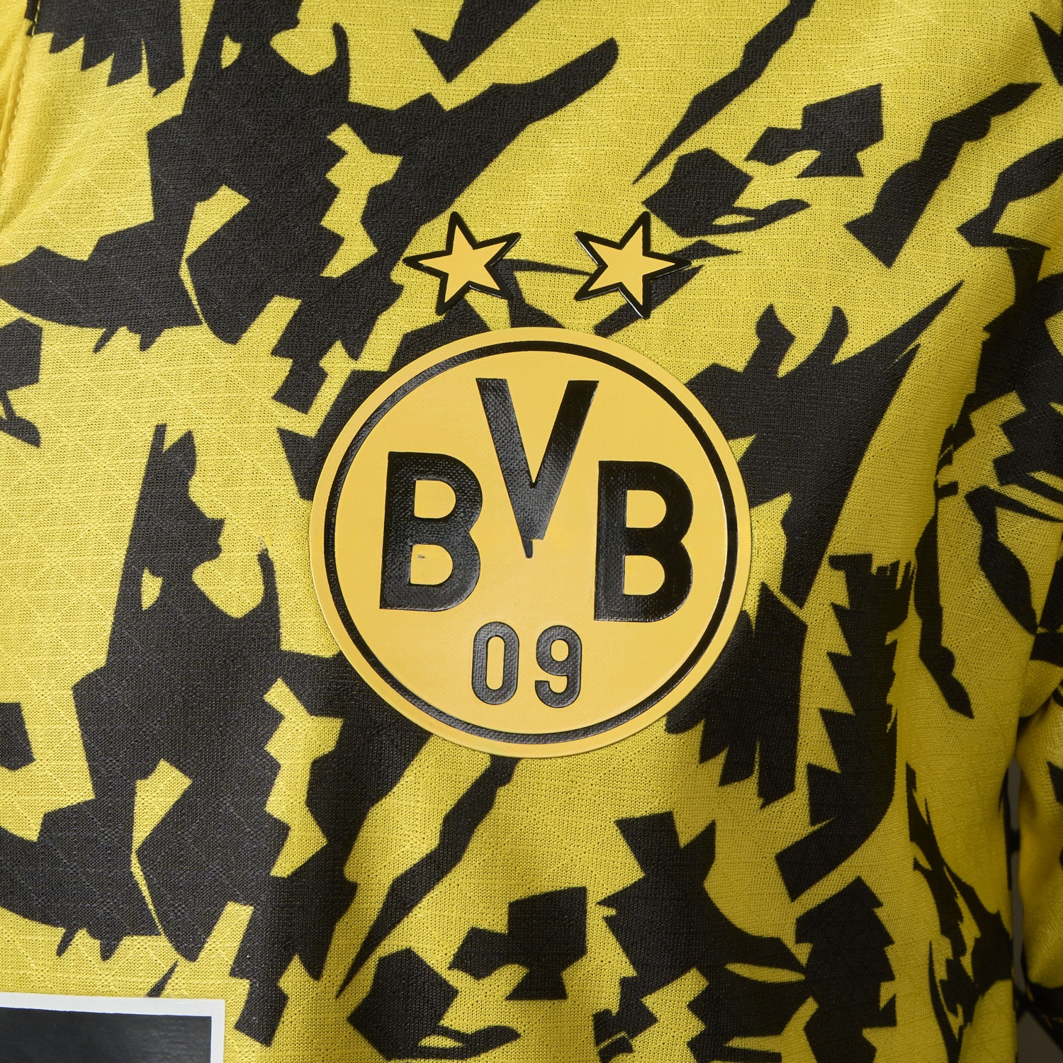 Dortmund 25-26 Black Disordered Texture Yellow Special Jersey - Player Version - UnitedFutballJersey