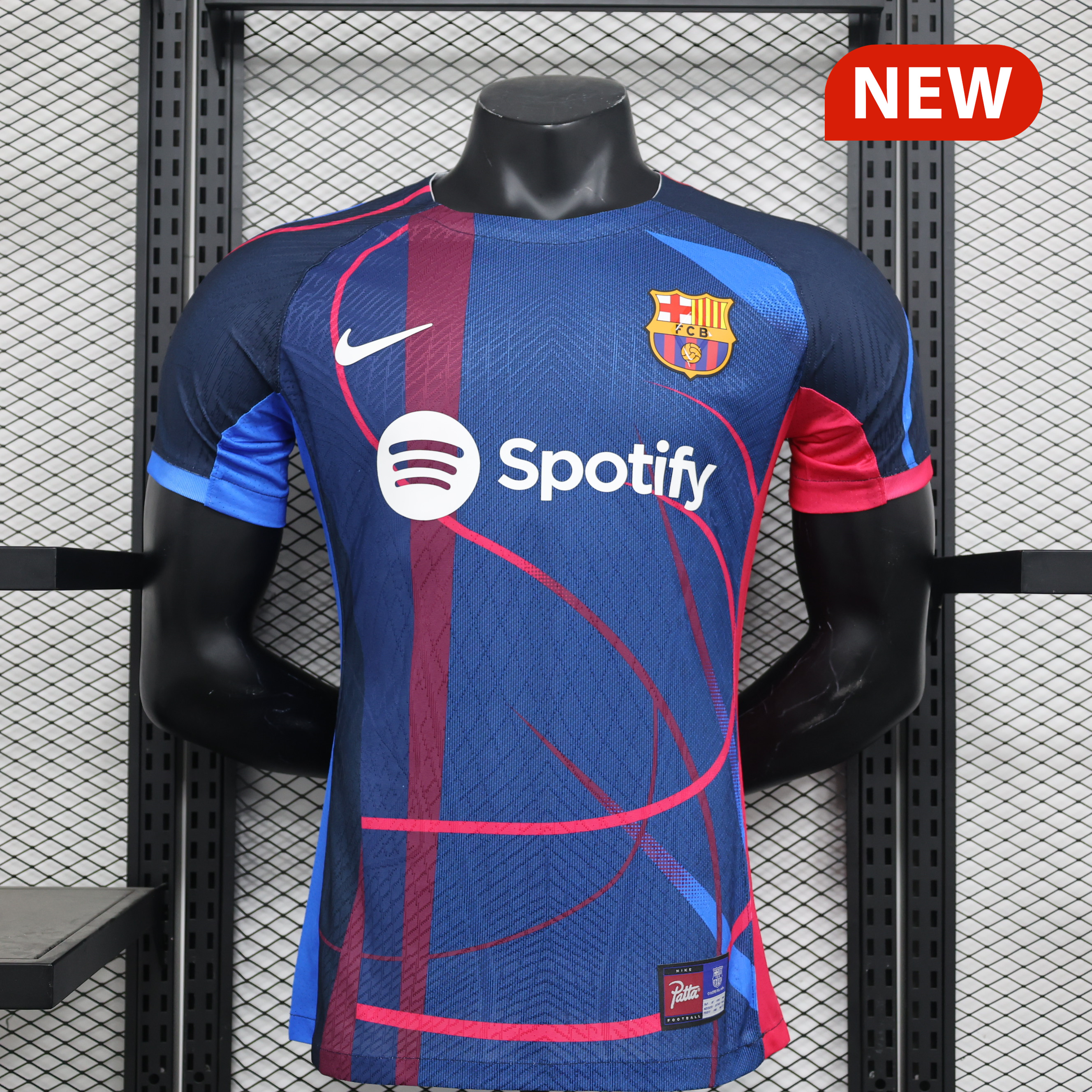 B.A.R.S.A x Patta 23-24 Limited Edition Jersey - Player Version - UnitedFutballJersey
