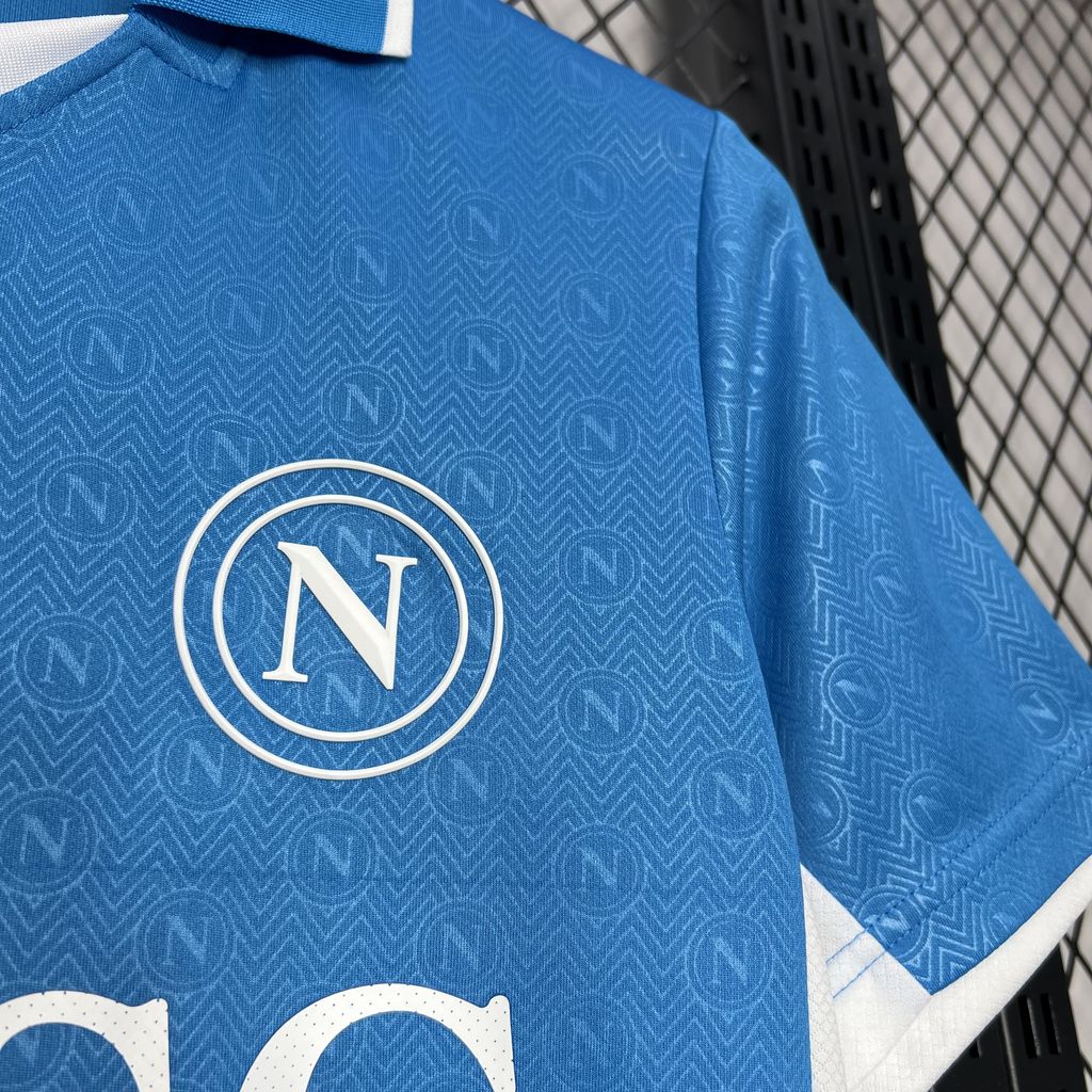 SSC Napoli 24-25 Home Stadium Jersey - Fans Version - UnitedFutballJersey