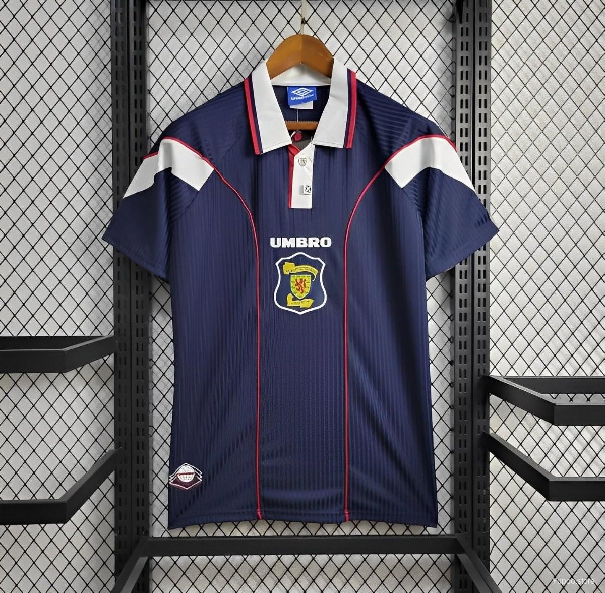 Retro S-c-o.t l.a-n.d 1996-98 Home Jersey - UnitedFutballJersey