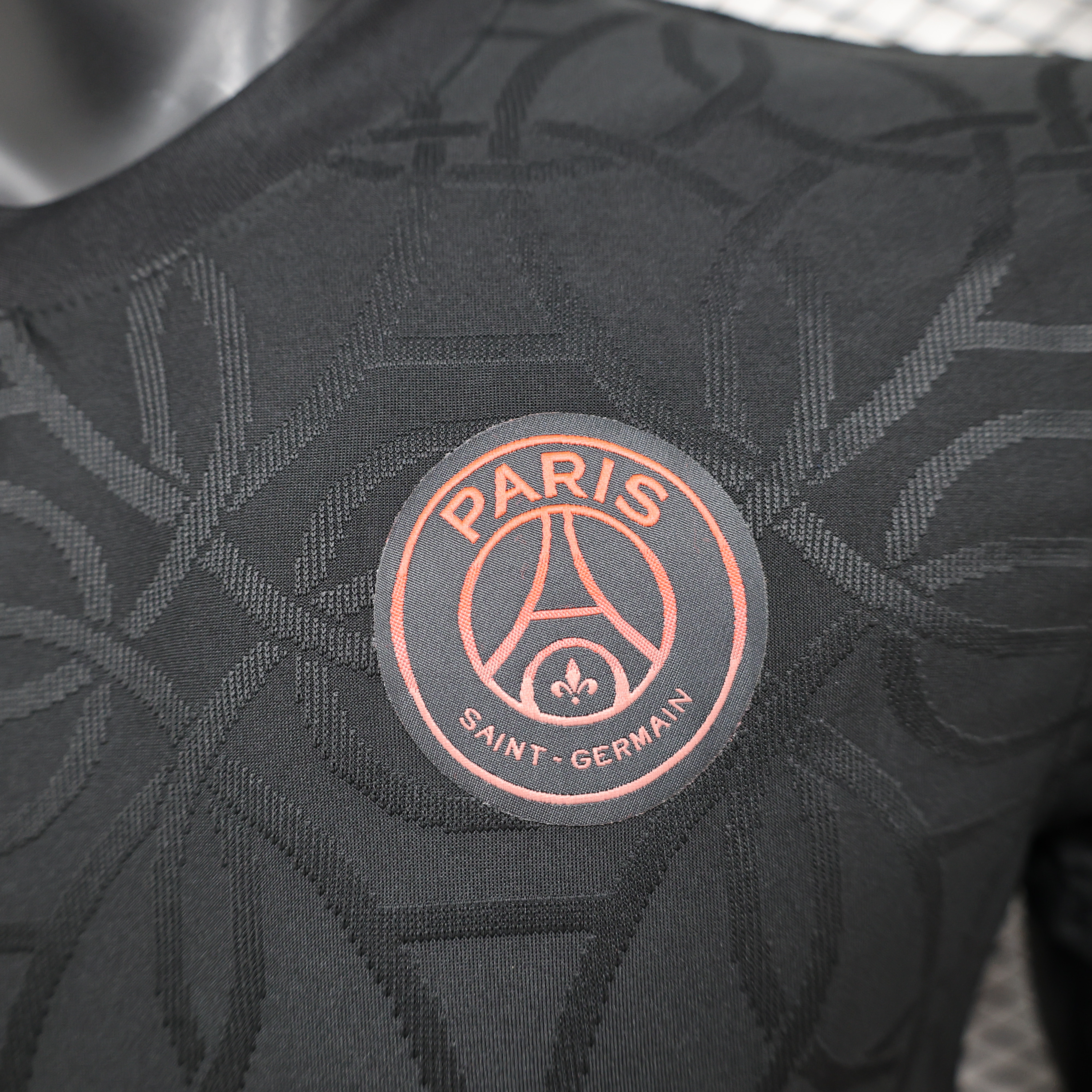 Paris Saint-Germain PSG X JD 24-25 Third Pre-Match Black Jersey - Player Version - UnitedFutballJersey
