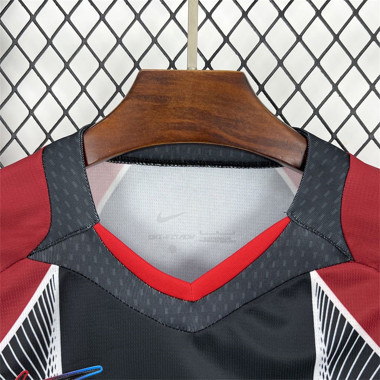 Barcelona 25-26 T90 Red Black Gradient and White Lines Special Jersey - Fans Version - UnitedFutballJersey