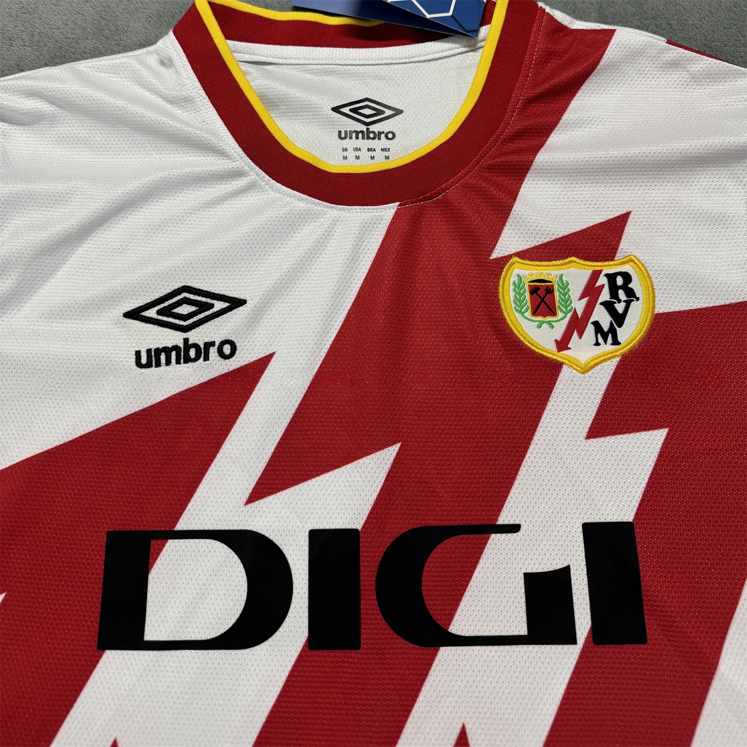 Rayo Vallecano 25-26 Home Jersey - Fans Version - UnitedFutballJersey