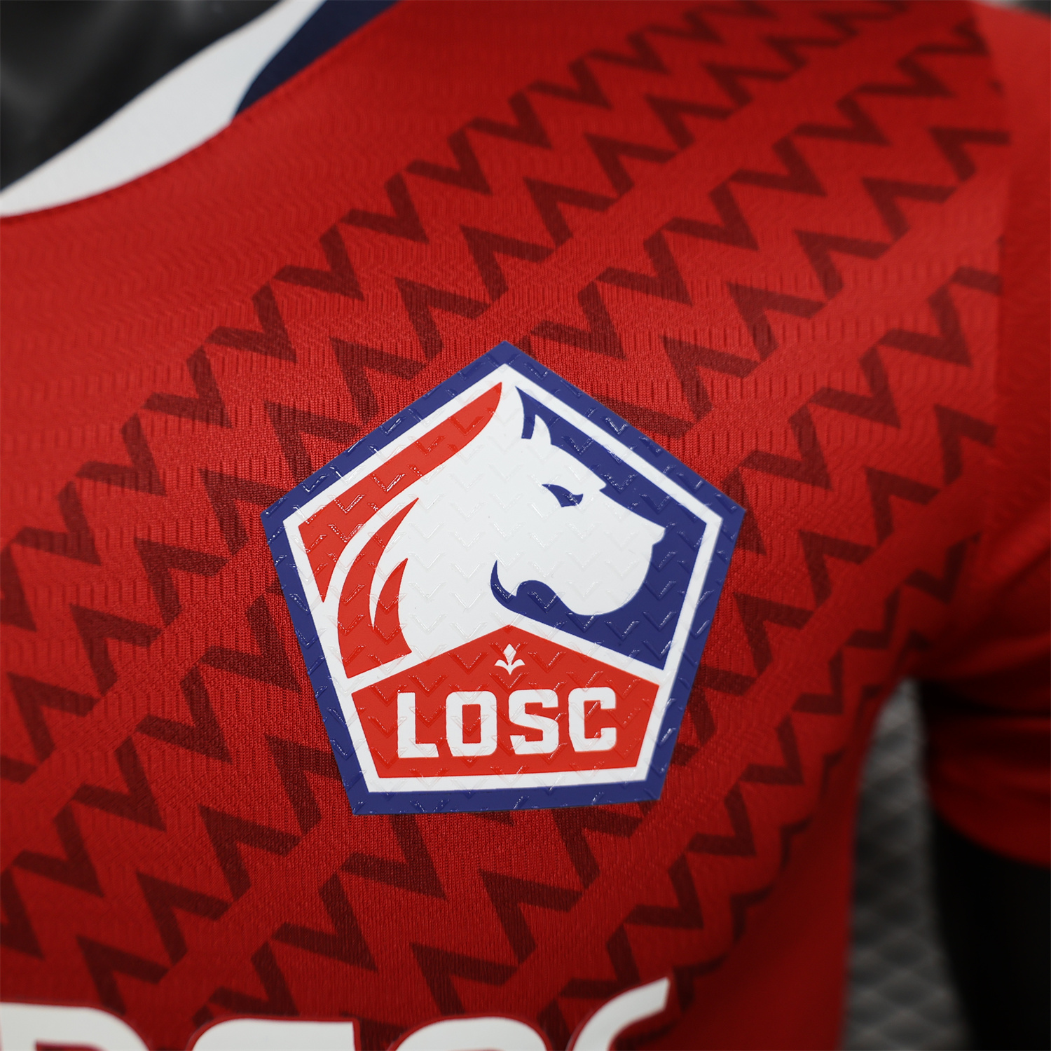 Lille 24-25 Home Stadium Jersey - Player Version - UnitedFutballJersey
