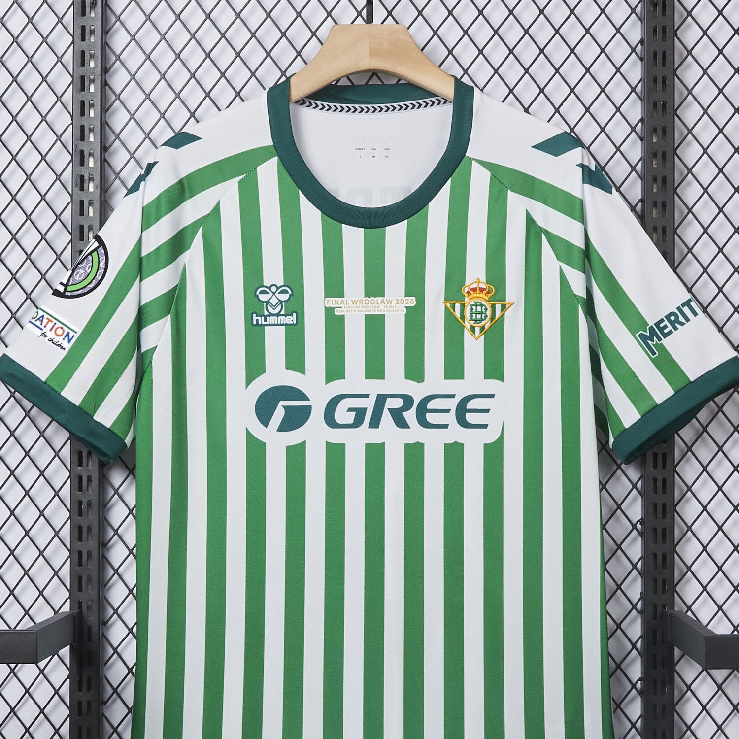 Real Betis 2025 Conference League Final Special Jersey - Fans Version - UnitedFutballJersey
