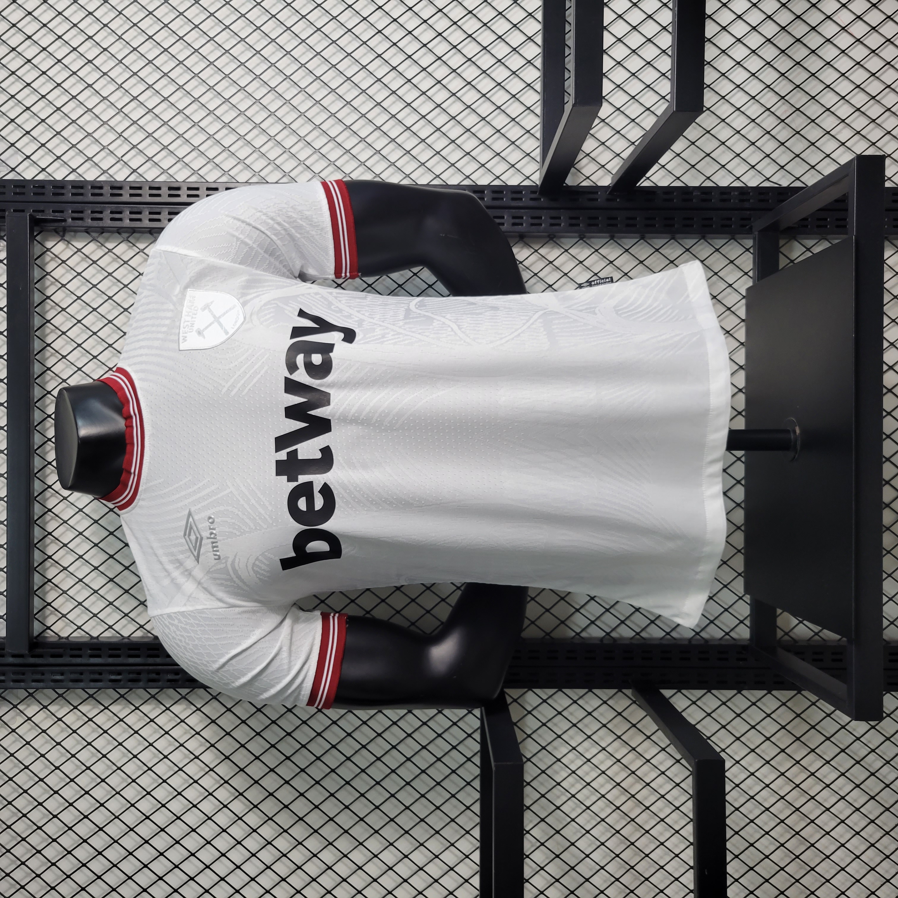 West Ham United 23-24 Away Stadium Jersey - Player Version - UnitedFutballJersey