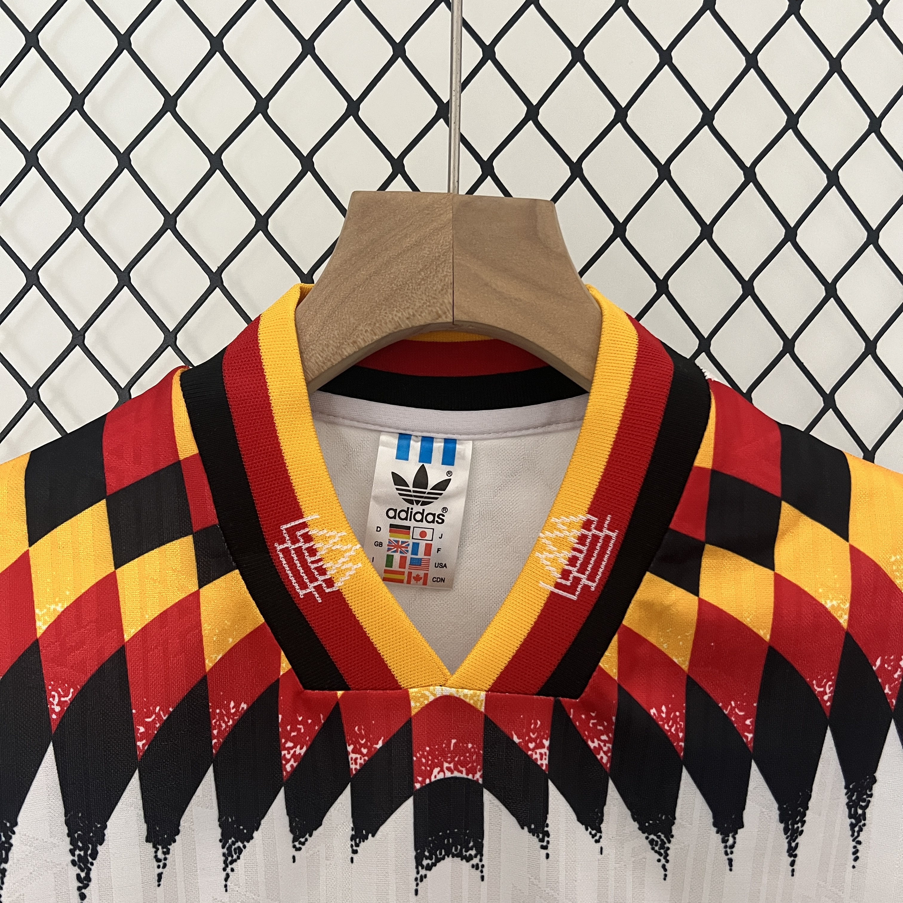 Retro Germany 1994 Home Stadium Kids Kit - UnitedFutballJersey