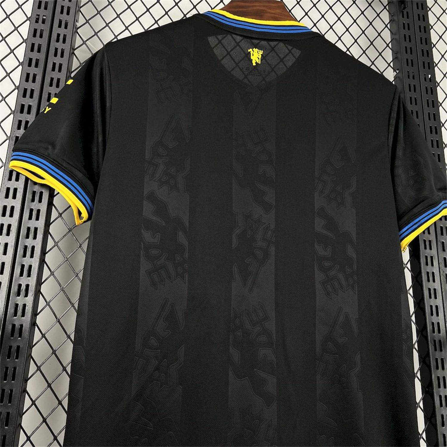 Manchester United 25-26 Third Black Jersey - Fans Version - UnitedFutballJersey
