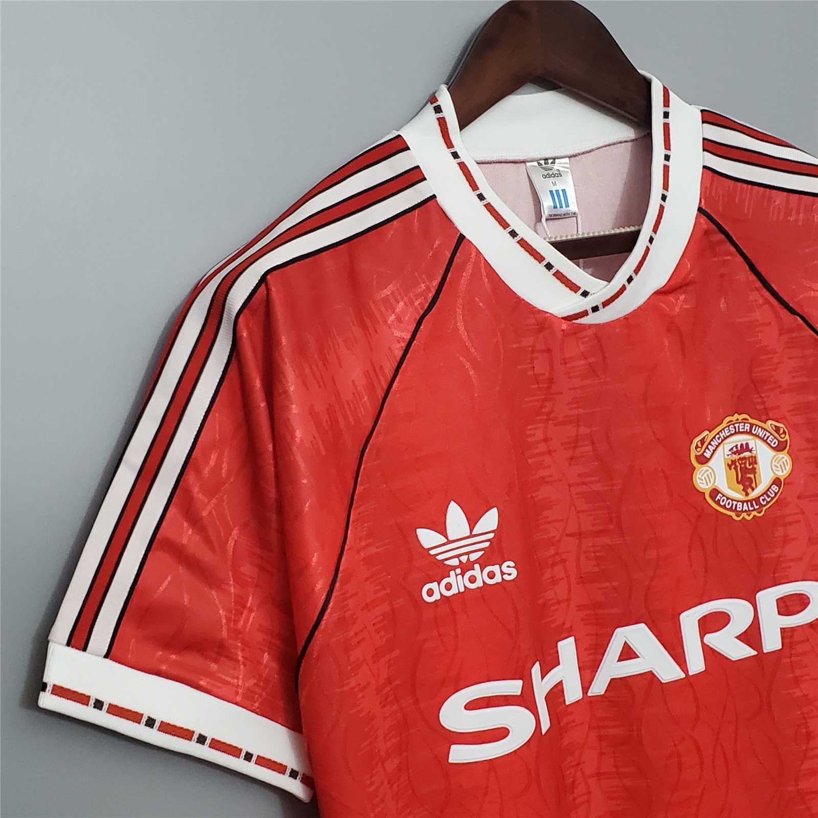 Manchester United Retro 91-92 Home Jersey - UnitedFutballJersey