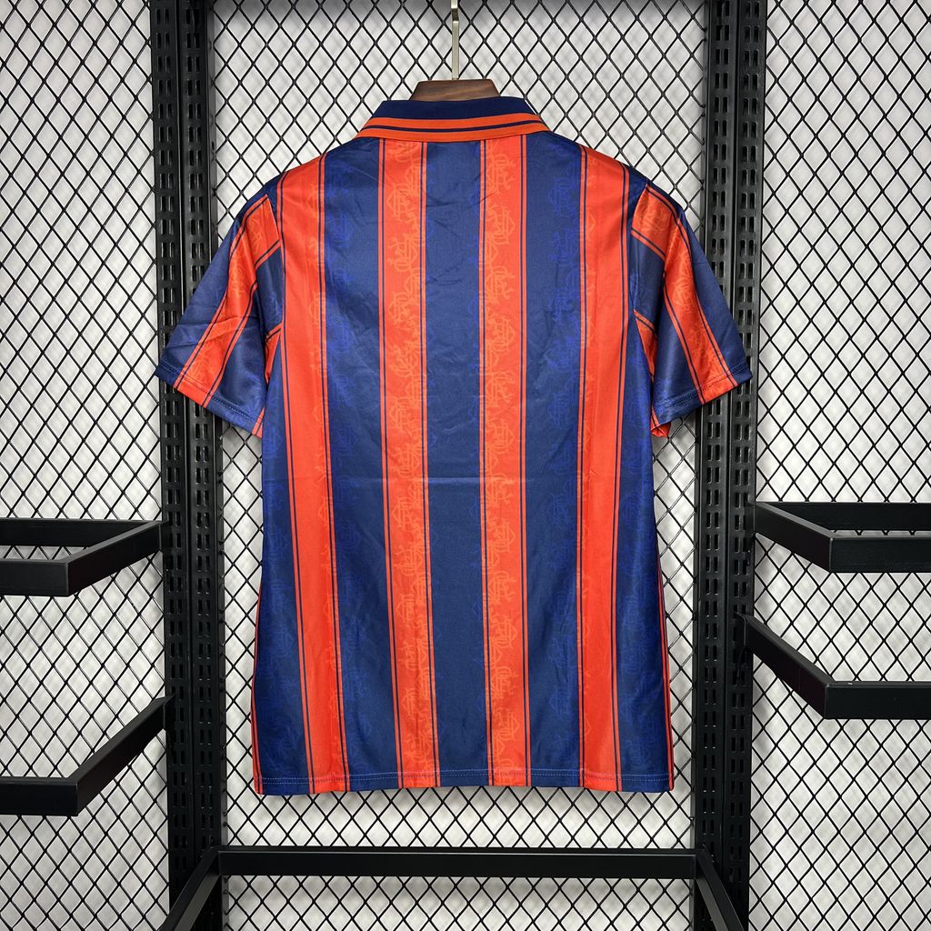 Retro Glasgow Rangers 1993-94 Away Stadium Jersey - UnitedFutballJersey