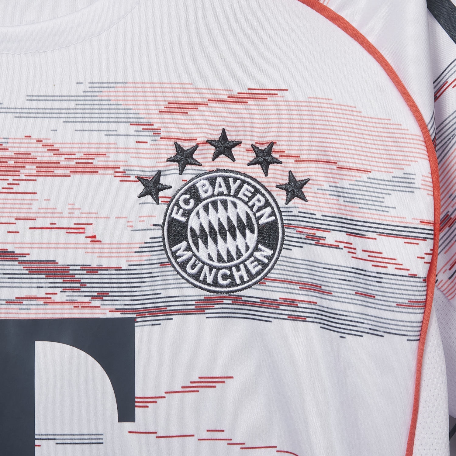 Bayern Munich 25-26 Away White Jersey - Fans Version - UnitedFutballJersey
