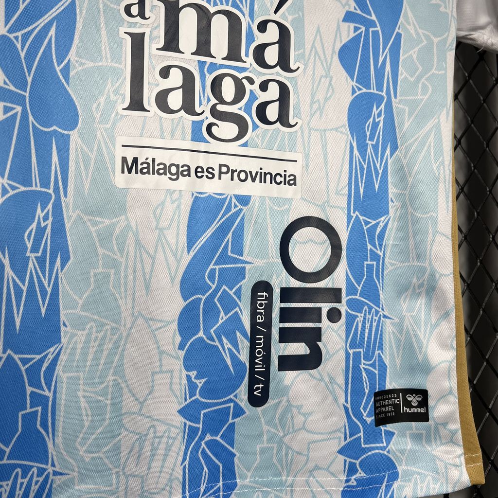 Malaga 24-25 Home Kids Kit - UnitedFutballJersey