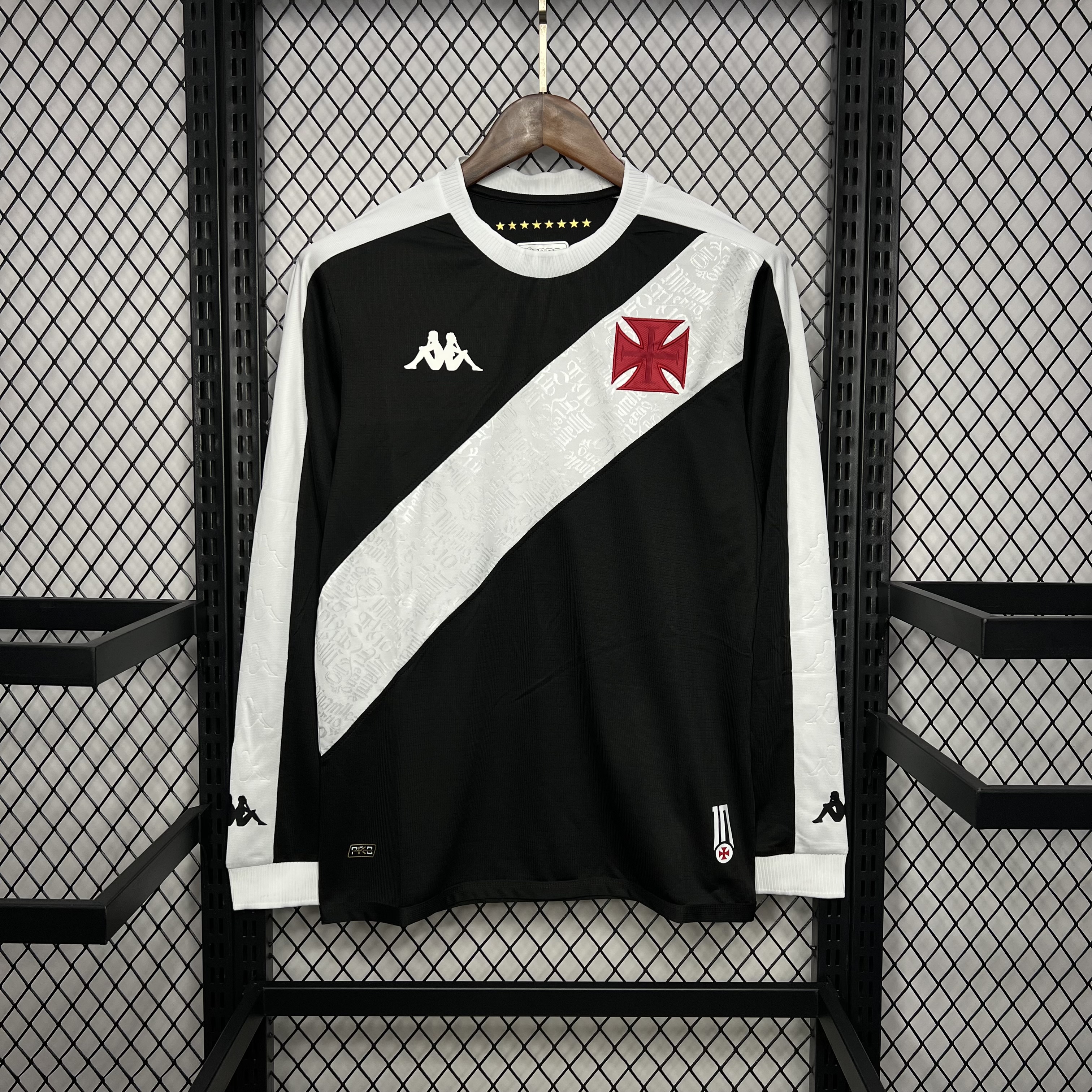 Vasco da Gama 24-25 Home Long Sleeve Jersey - Fans Version - UnitedFutballJersey