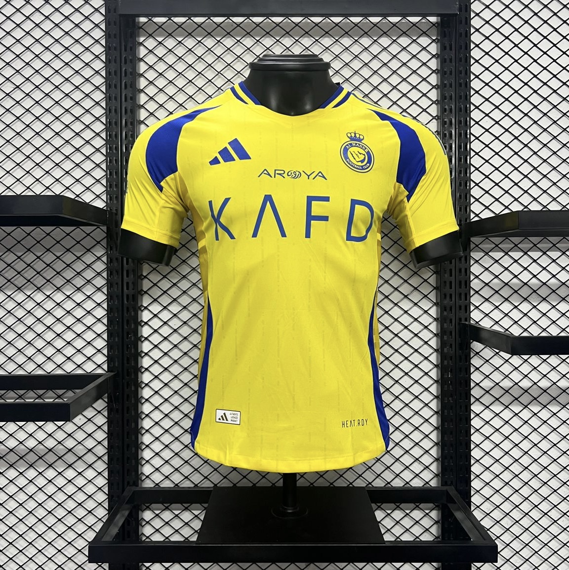 Al Nassr Riyadh Victory 24-25 Home Stadium Jersey - Player Version - UnitedFutballJersey