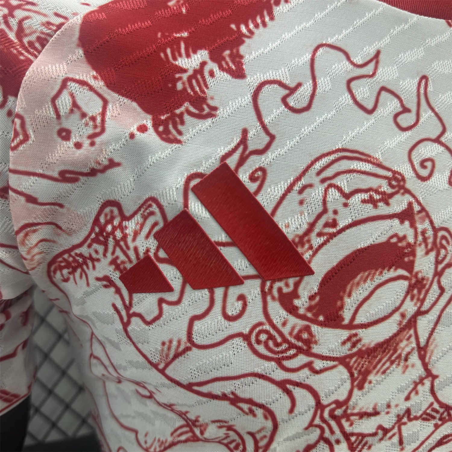 Japan 25-26 Red Line Gear 5 Nika White Special Edition Jersey - Player Version - UnitedFutballJersey