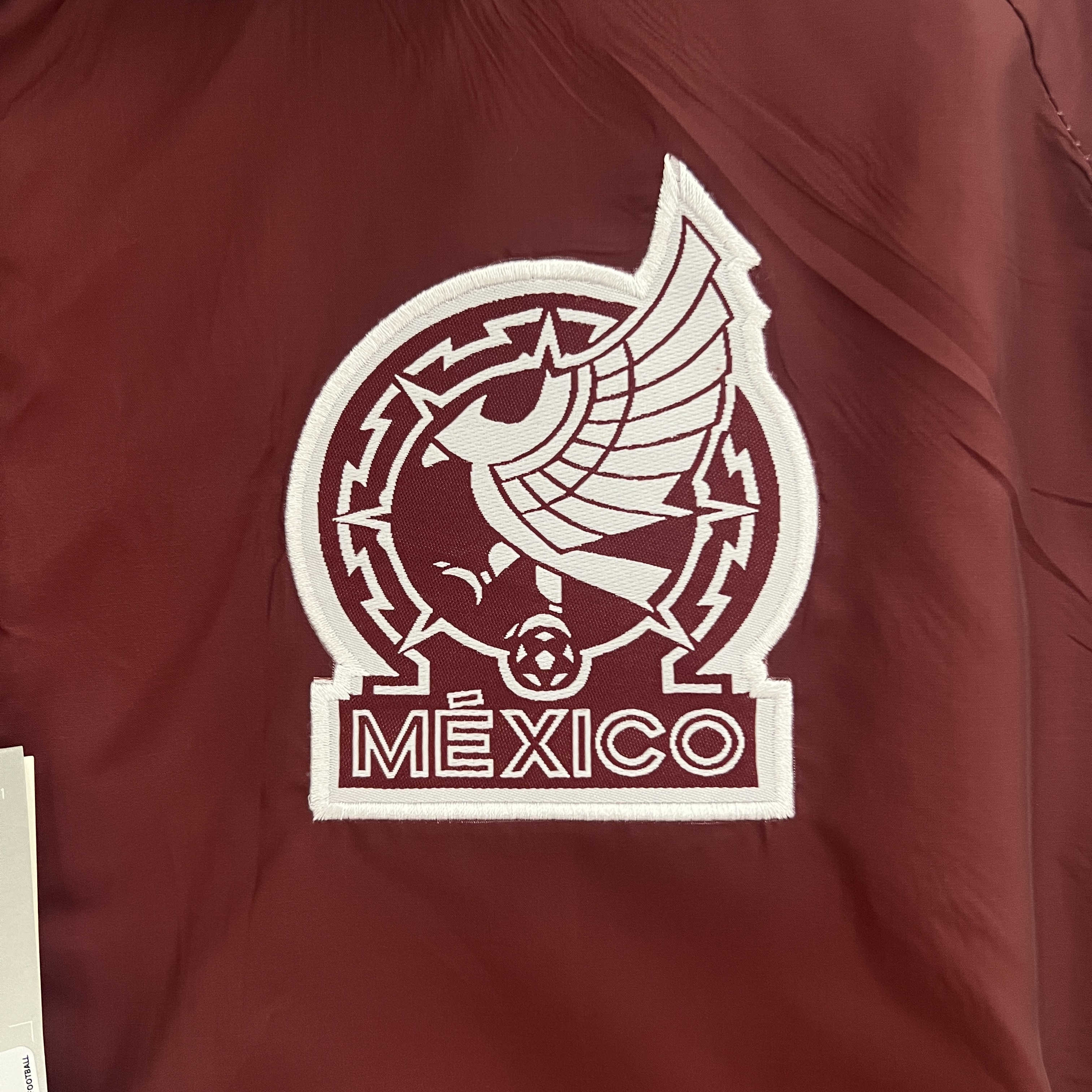 Mexico 2024 Double Sided Reversible Windbreaker - Red & Grey - UnitedFutballJersey