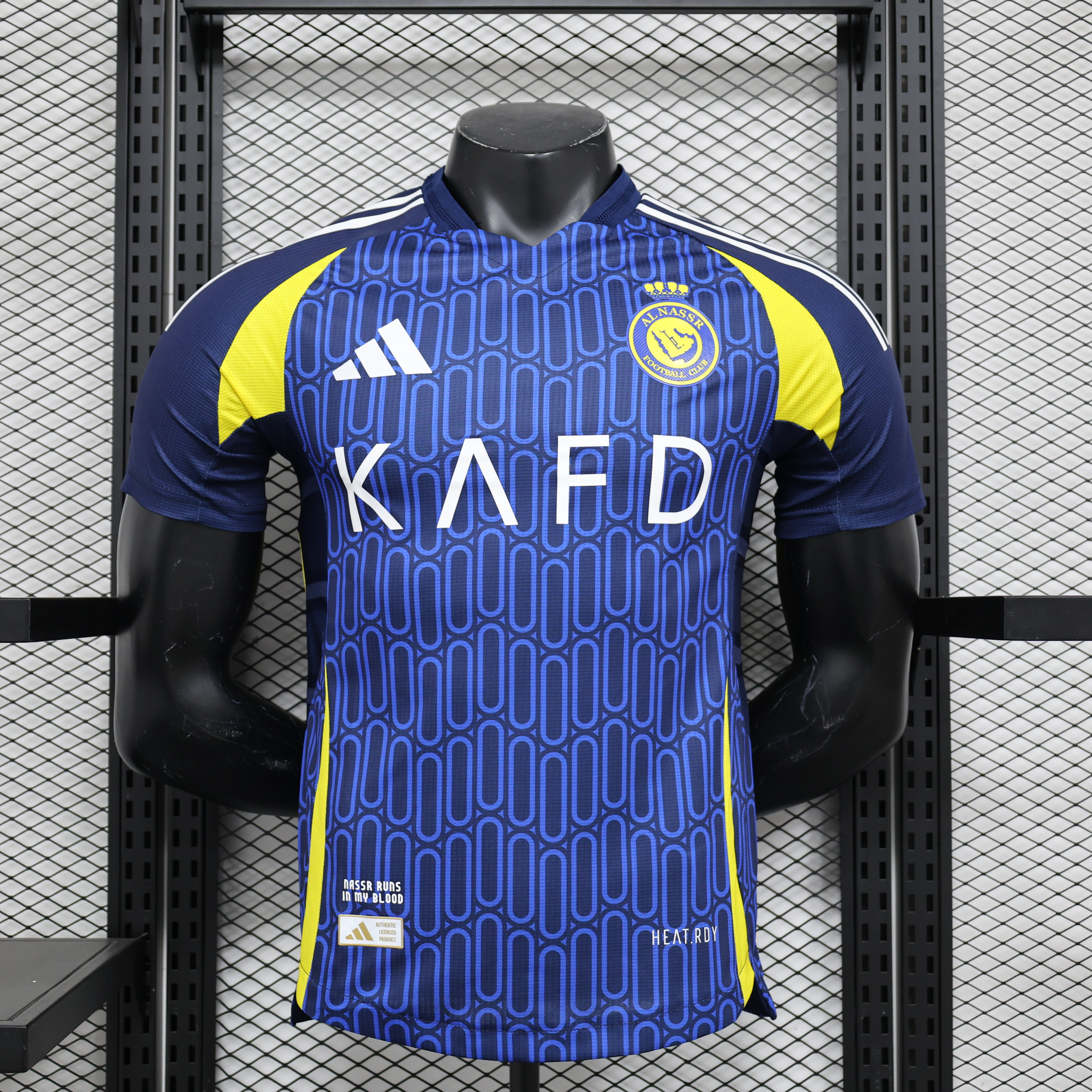 Al Nassr Riyadh Victory 24-25 Away Jersey - Player Version - UnitedFutballJersey